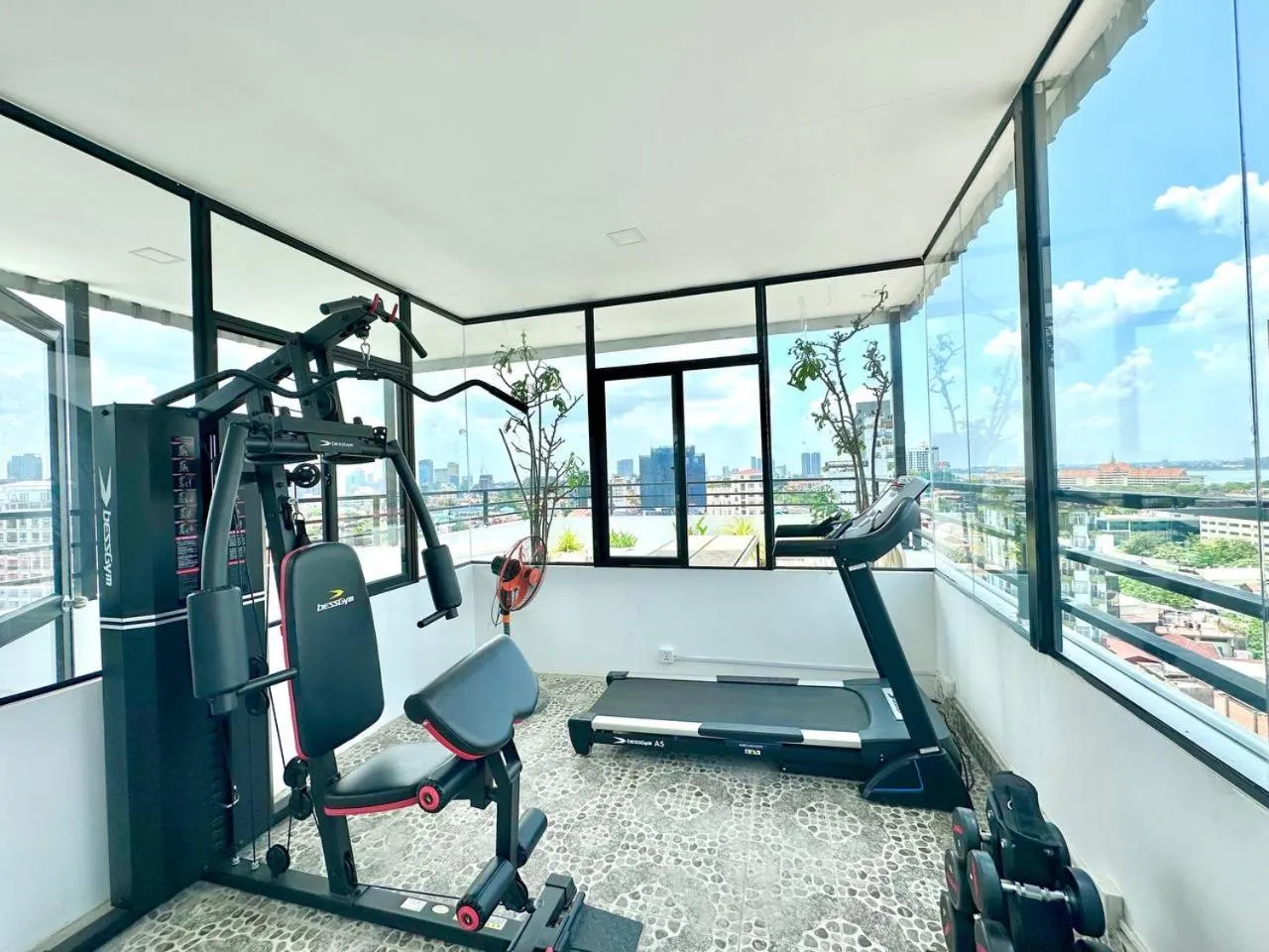 Fitness centre/facilities in WH Bassac Residence