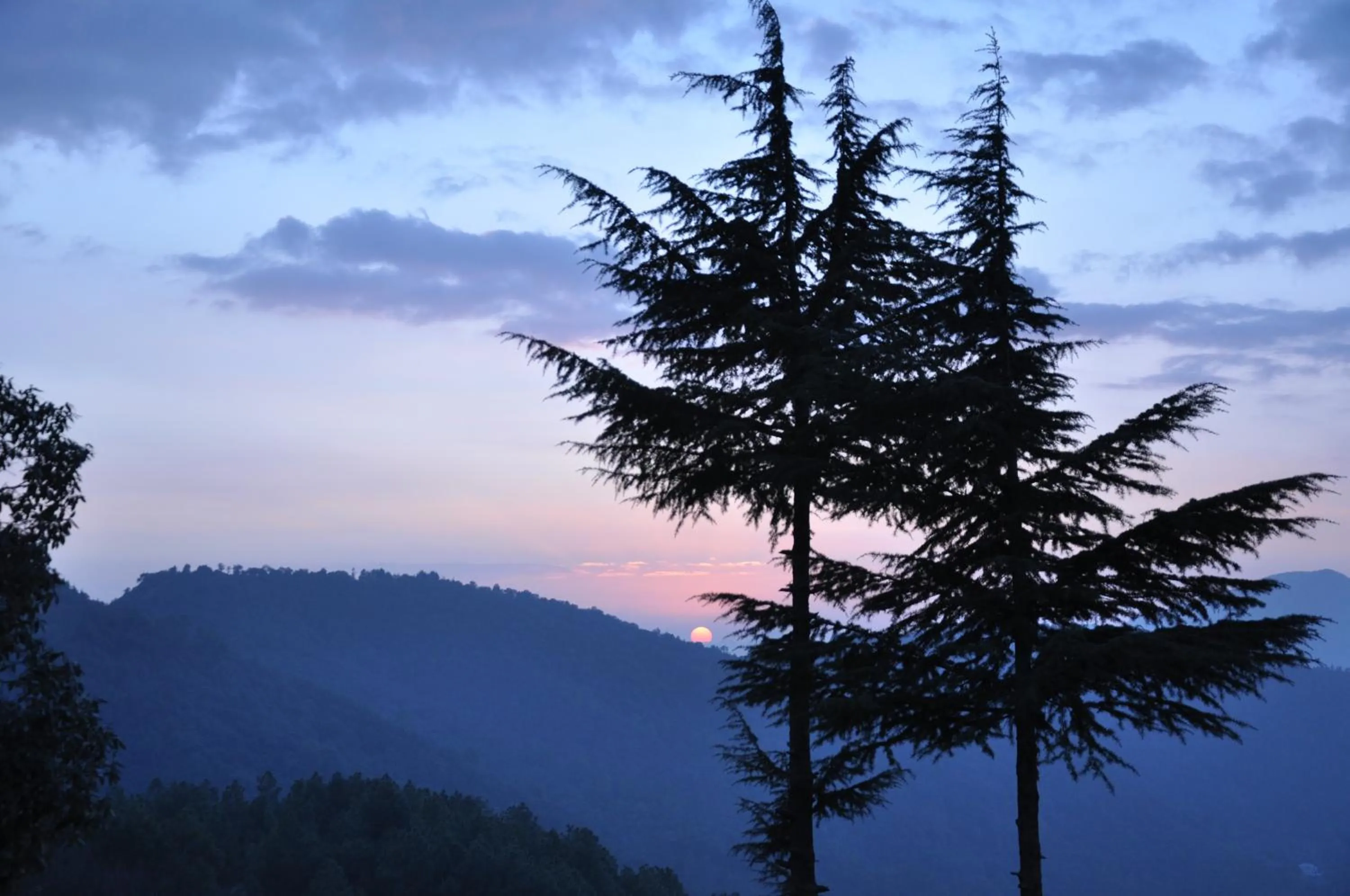 Mountain view in Hotel Ekant