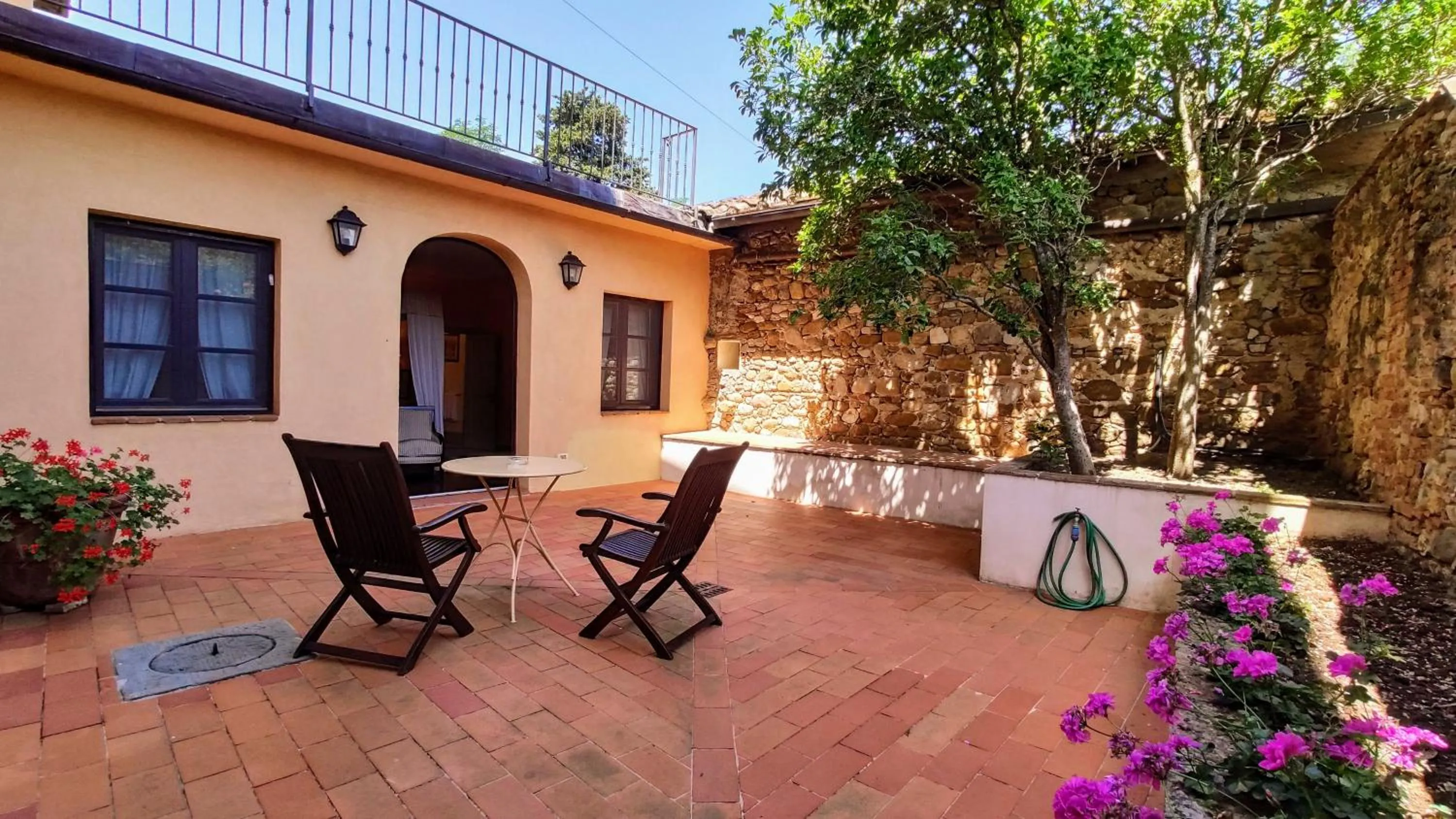 Patio in Villa Il Poggiale Dimora Storica