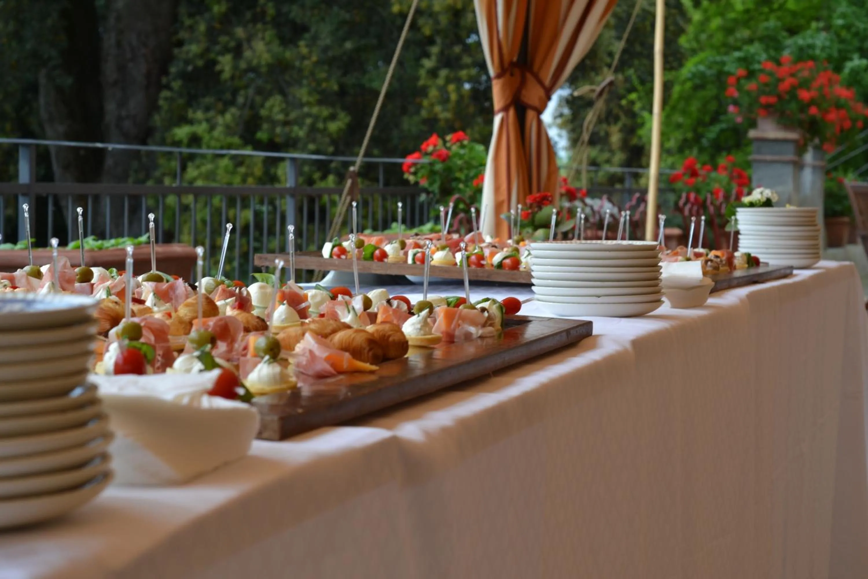 Balcony/Terrace in Villa Il Poggiale Dimora Storica