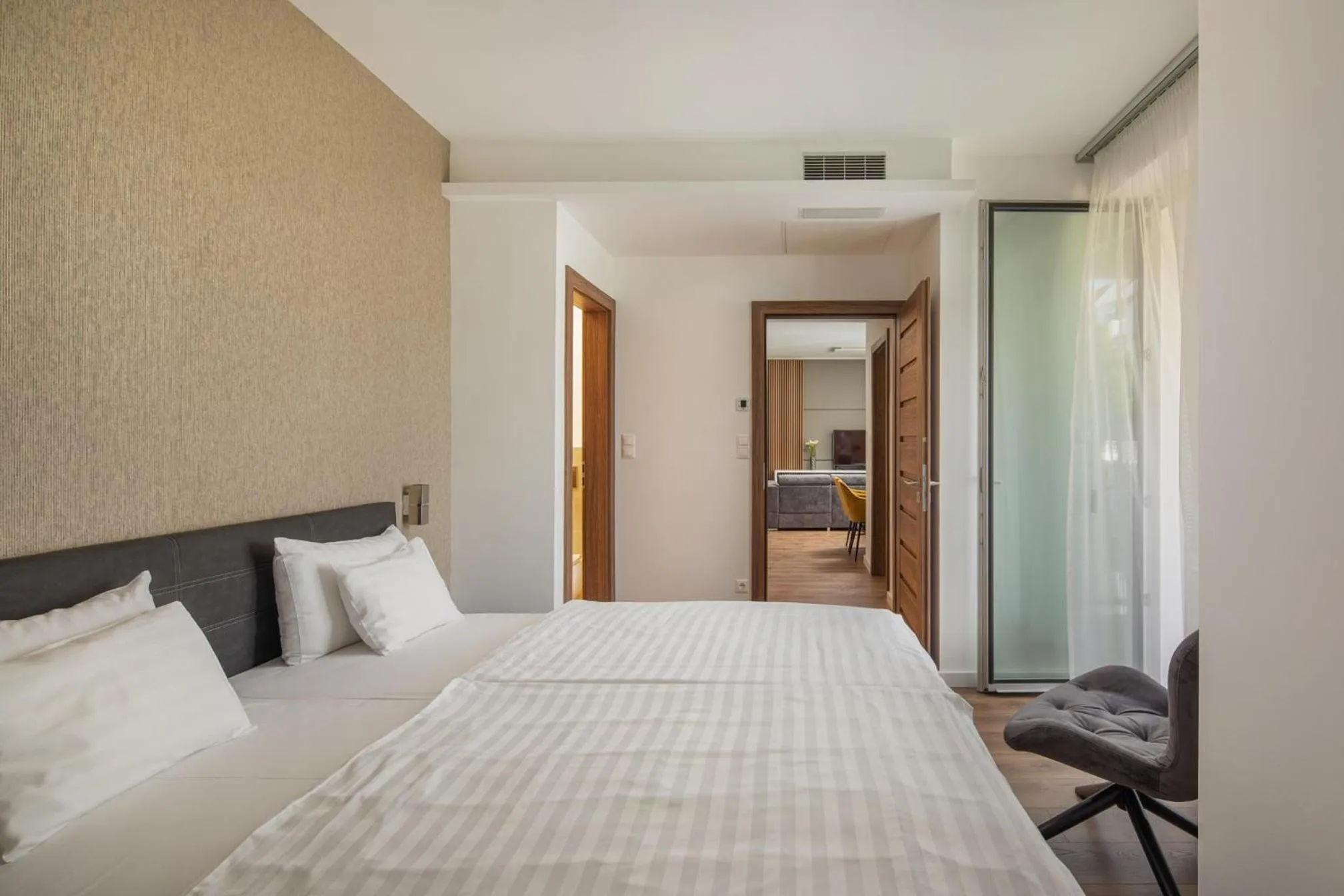 Bedroom, Bed in Spa Residence Carbona Onyx Deluxe Apartman