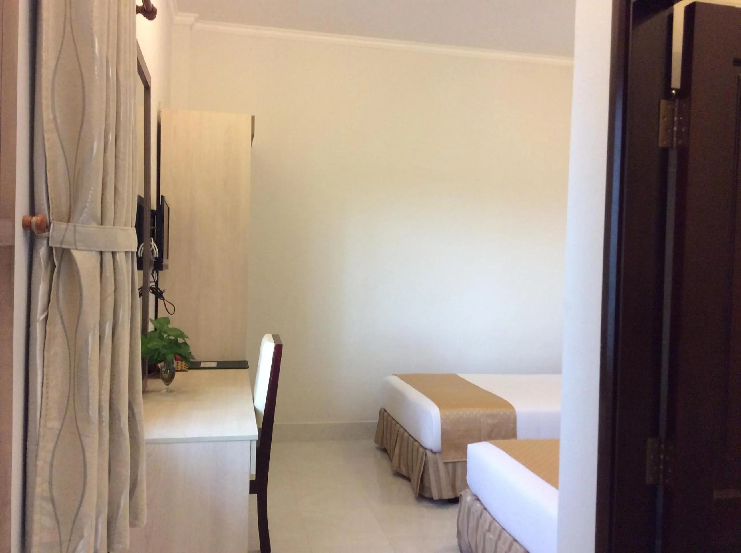 Decorative detail, Bed in Hau Giang 2 Hotel Cần Thơ