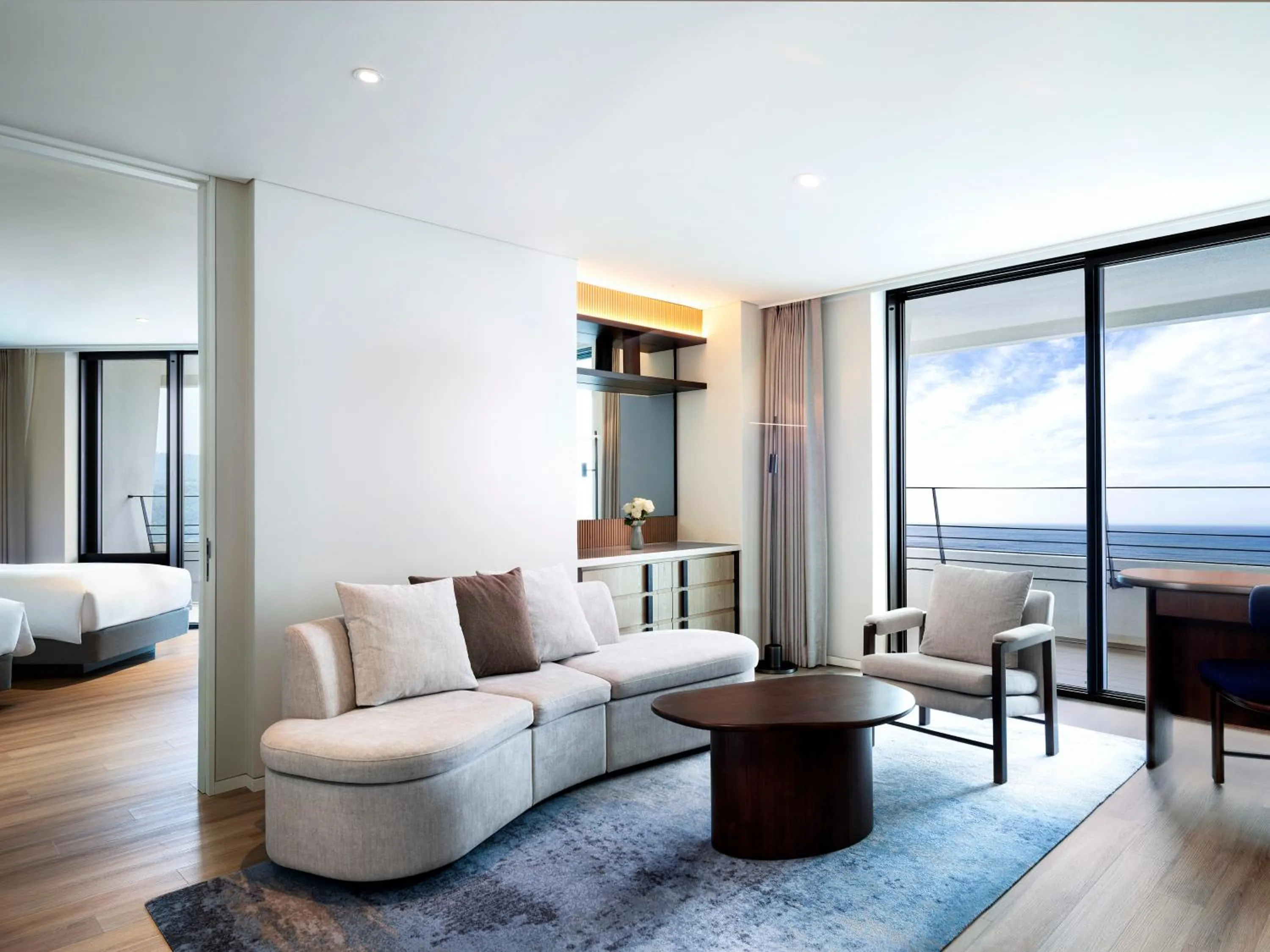 Living room in Parnas Hotel Jeju