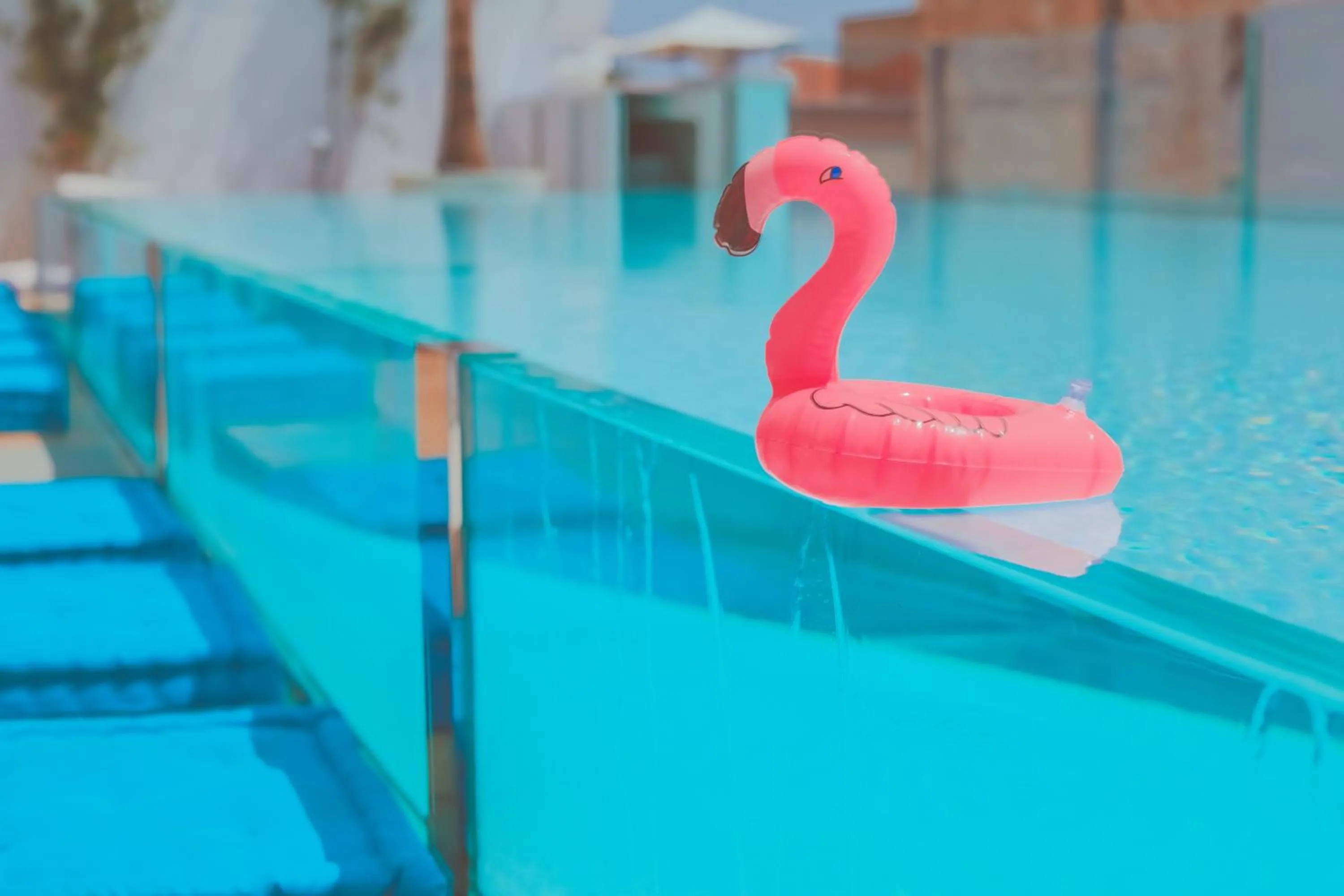 Swimming pool in Cleros Sky Lounge