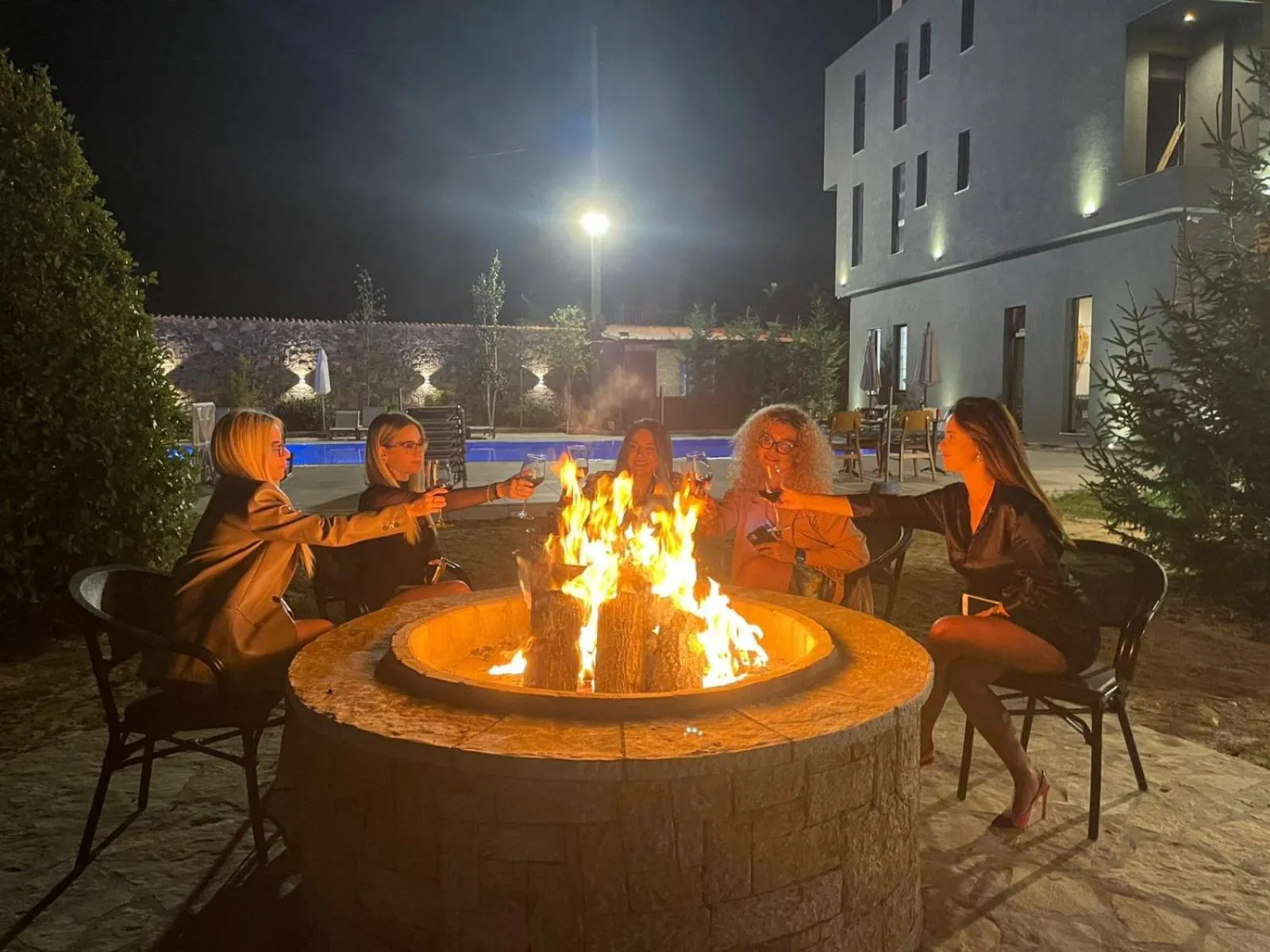 Night in Toka Hotel Restaurant