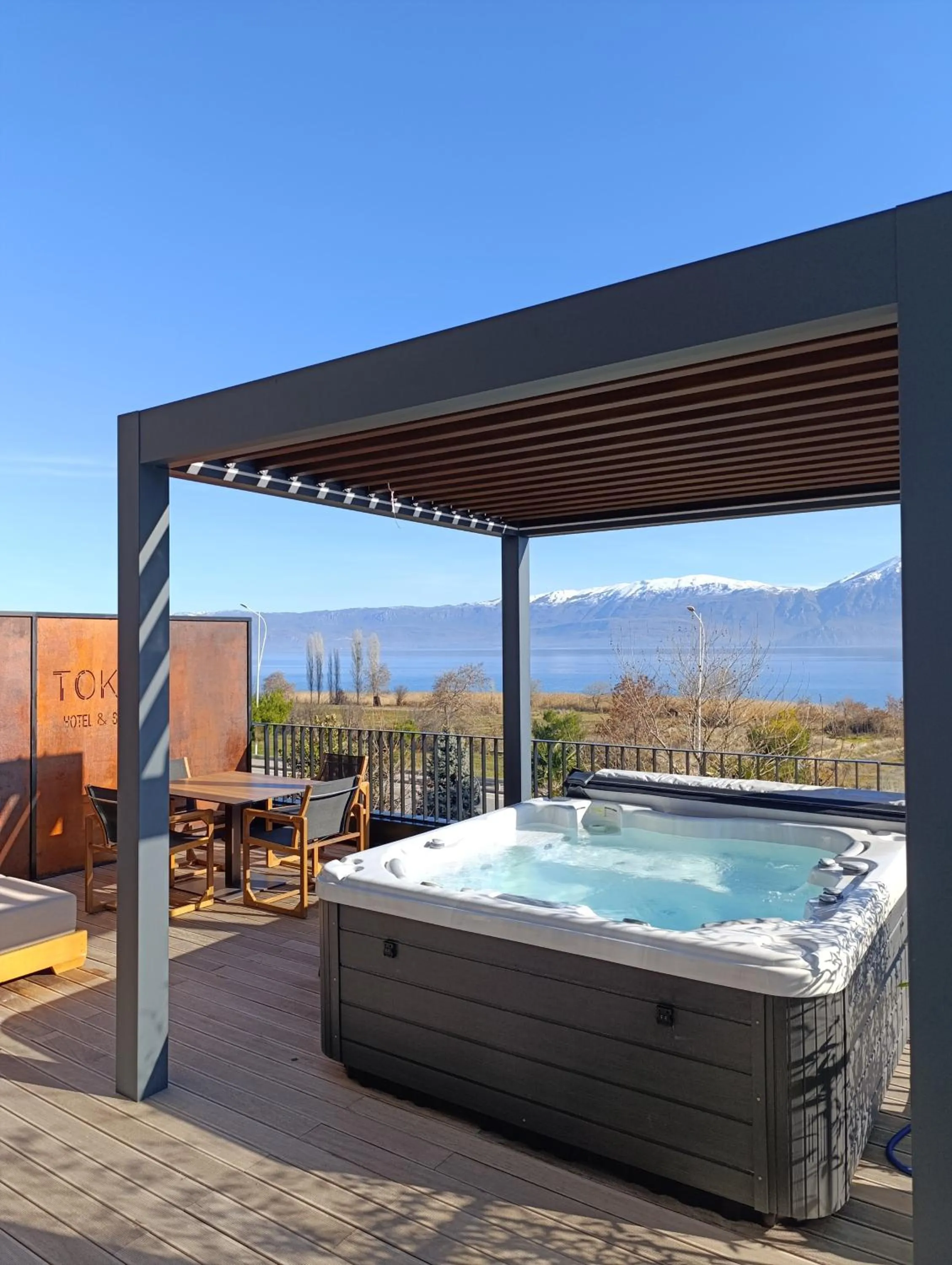 Patio in Toka Hotel Restaurant