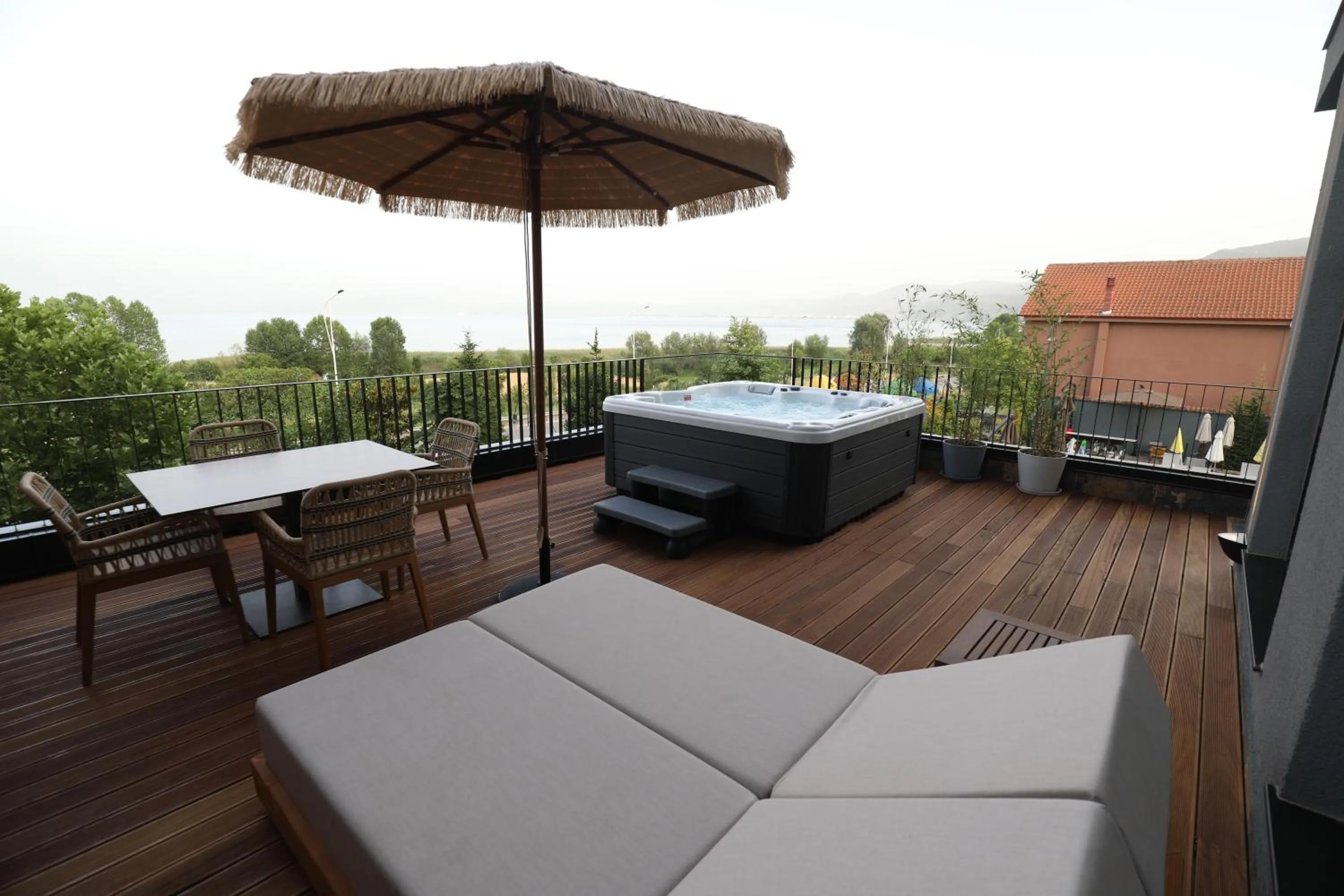 Patio in Toka Hotel Restaurant