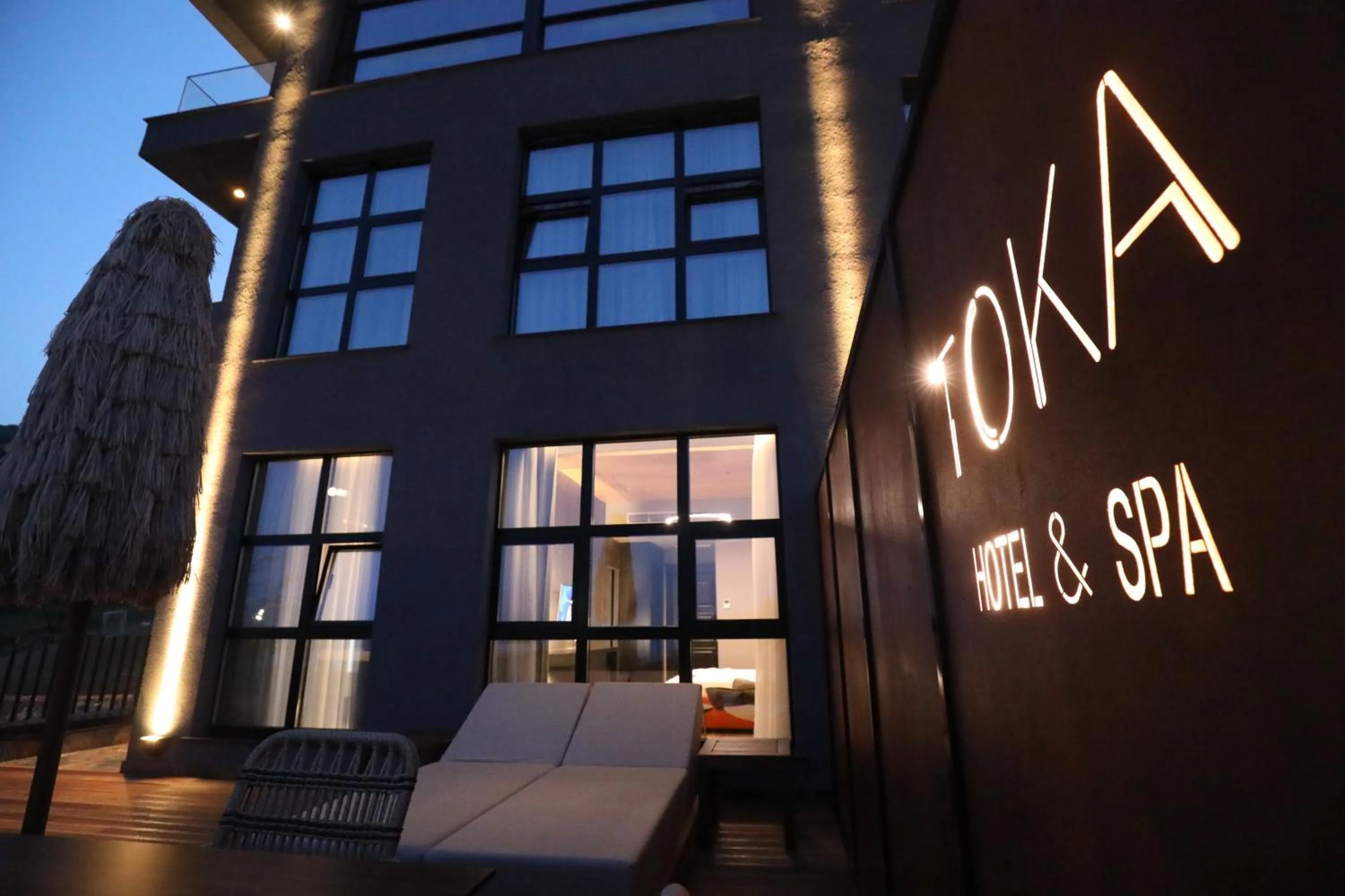 Night in Toka Hotel Restaurant