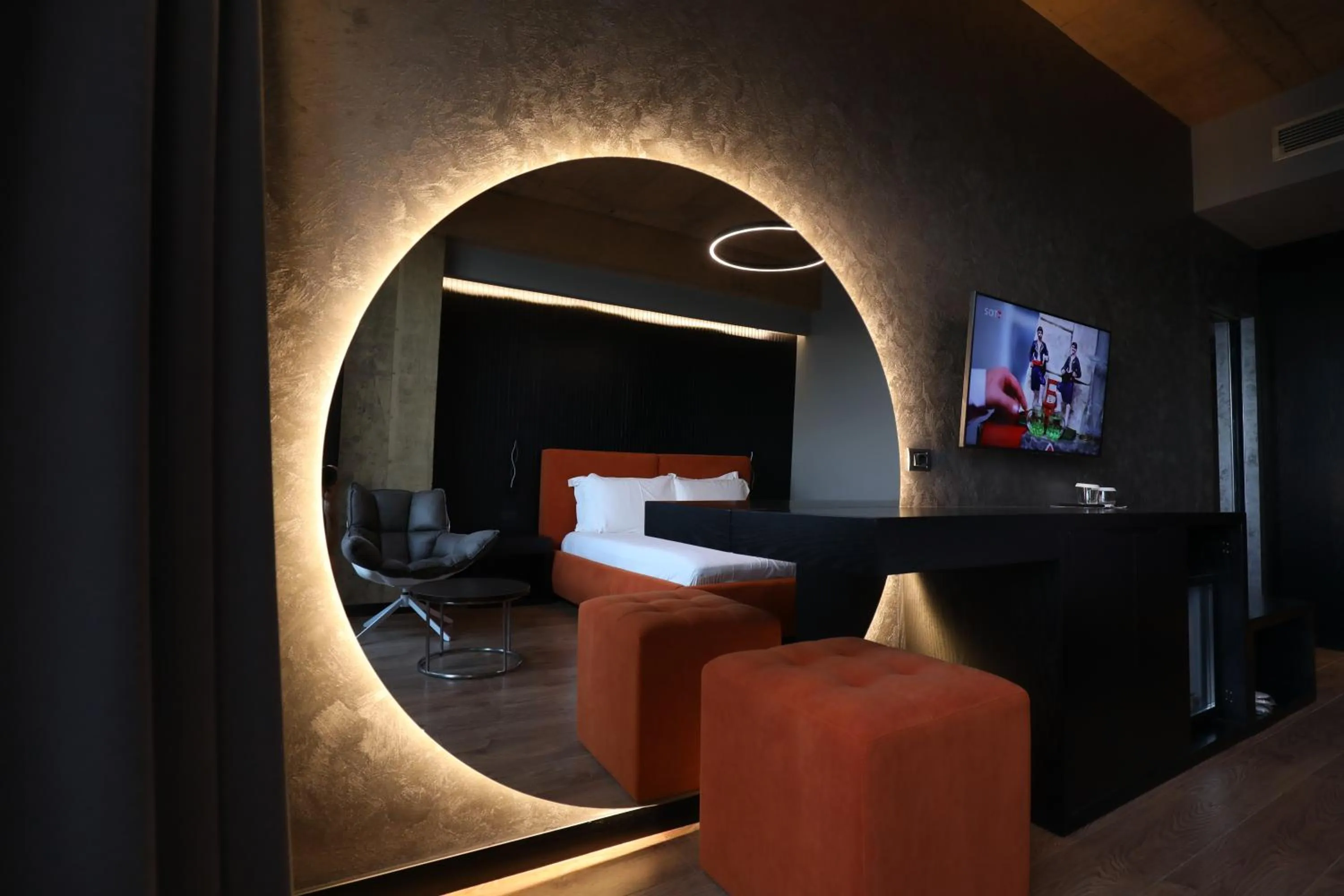 Communal lounge/ TV room in Toka Hotel Restaurant