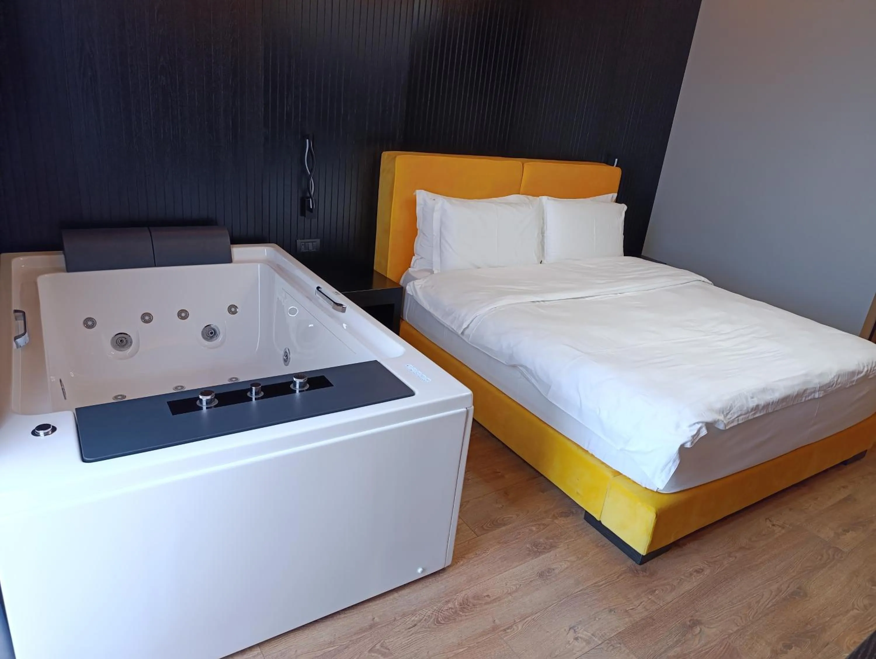 Bed in Toka Hotel Restaurant