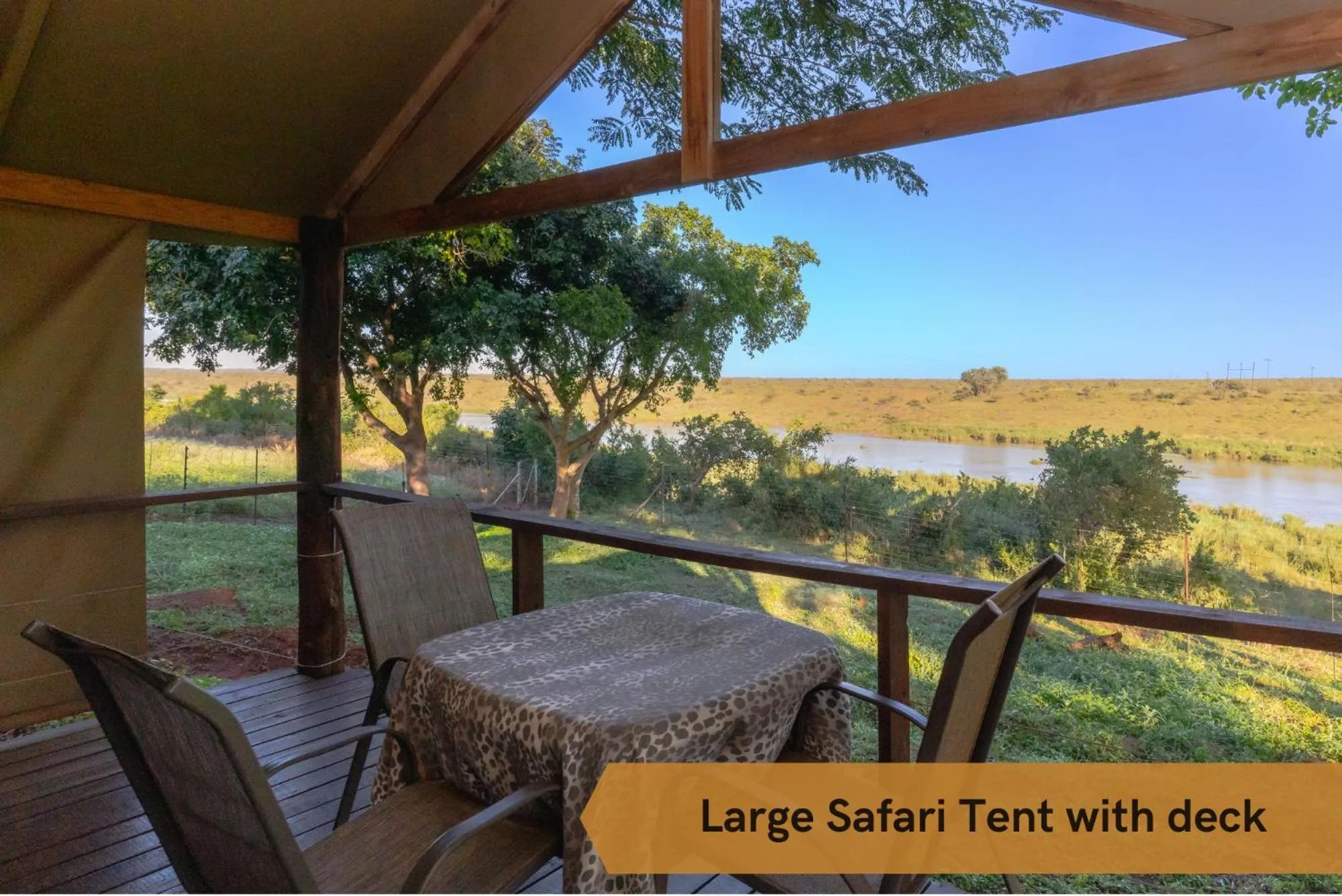 View (from property/room) in Crocodile Bridge Safari Lodge