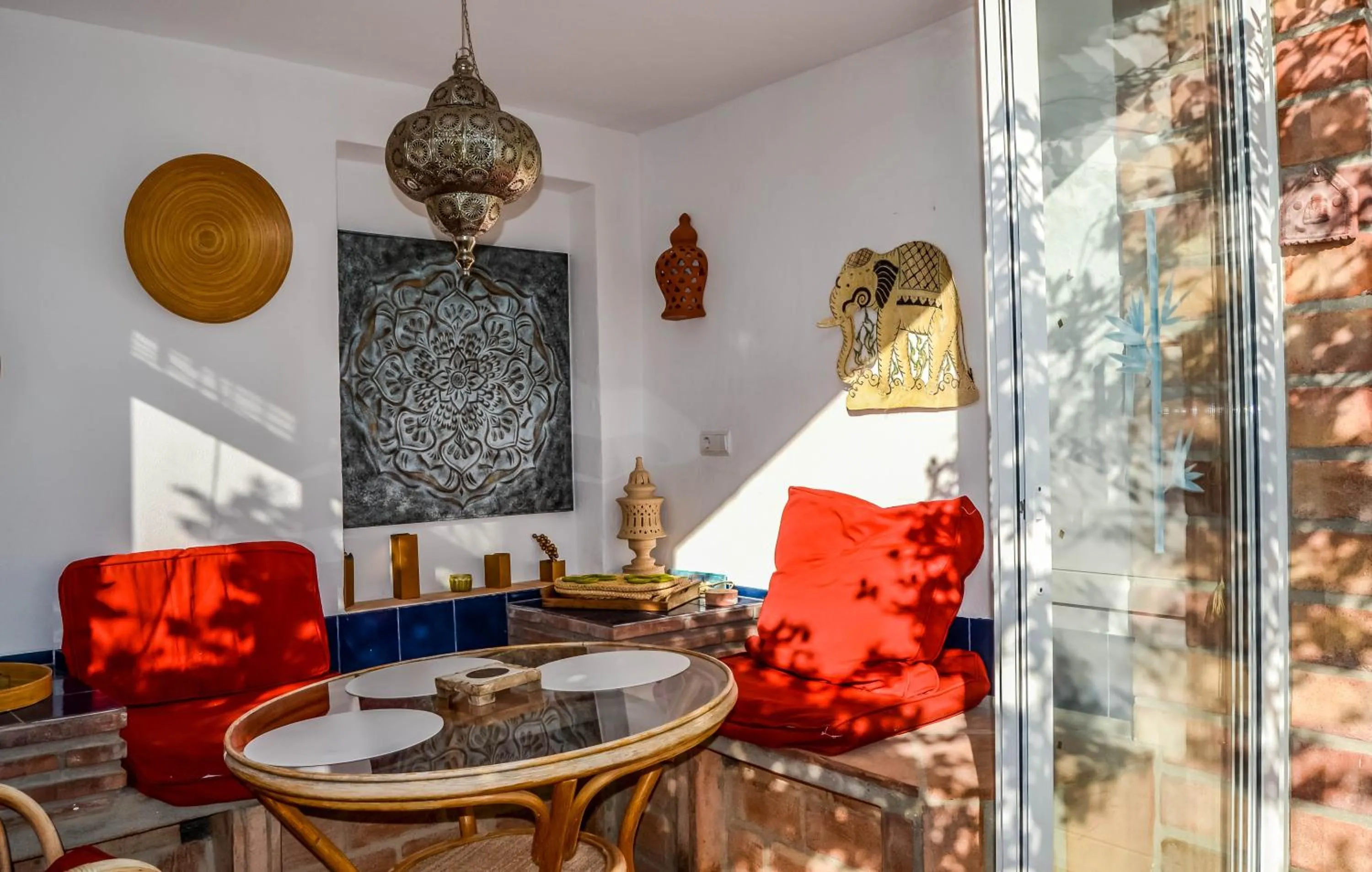 Seating area in Casa Hermosa