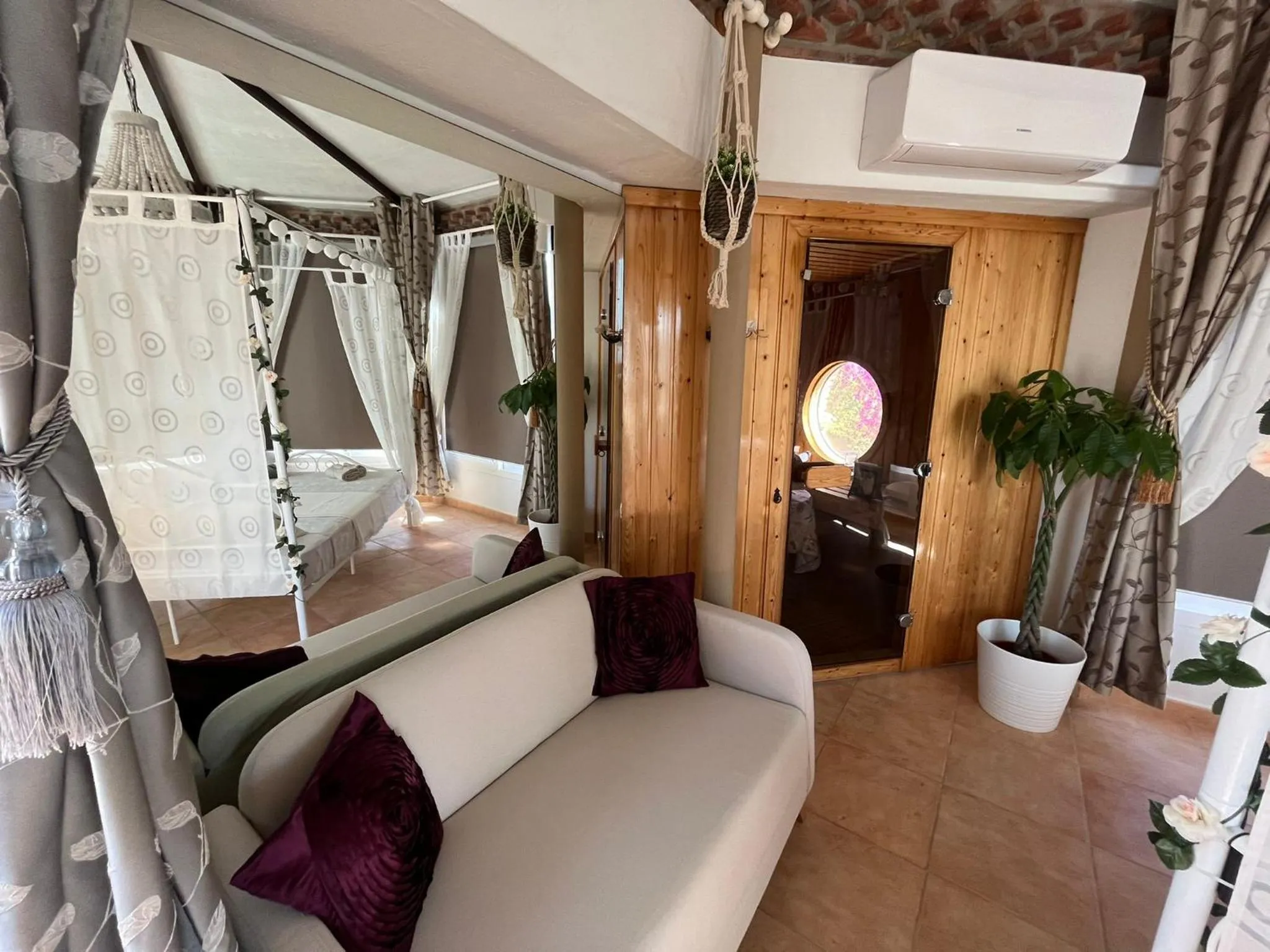 Seating area in Casa Hermosa