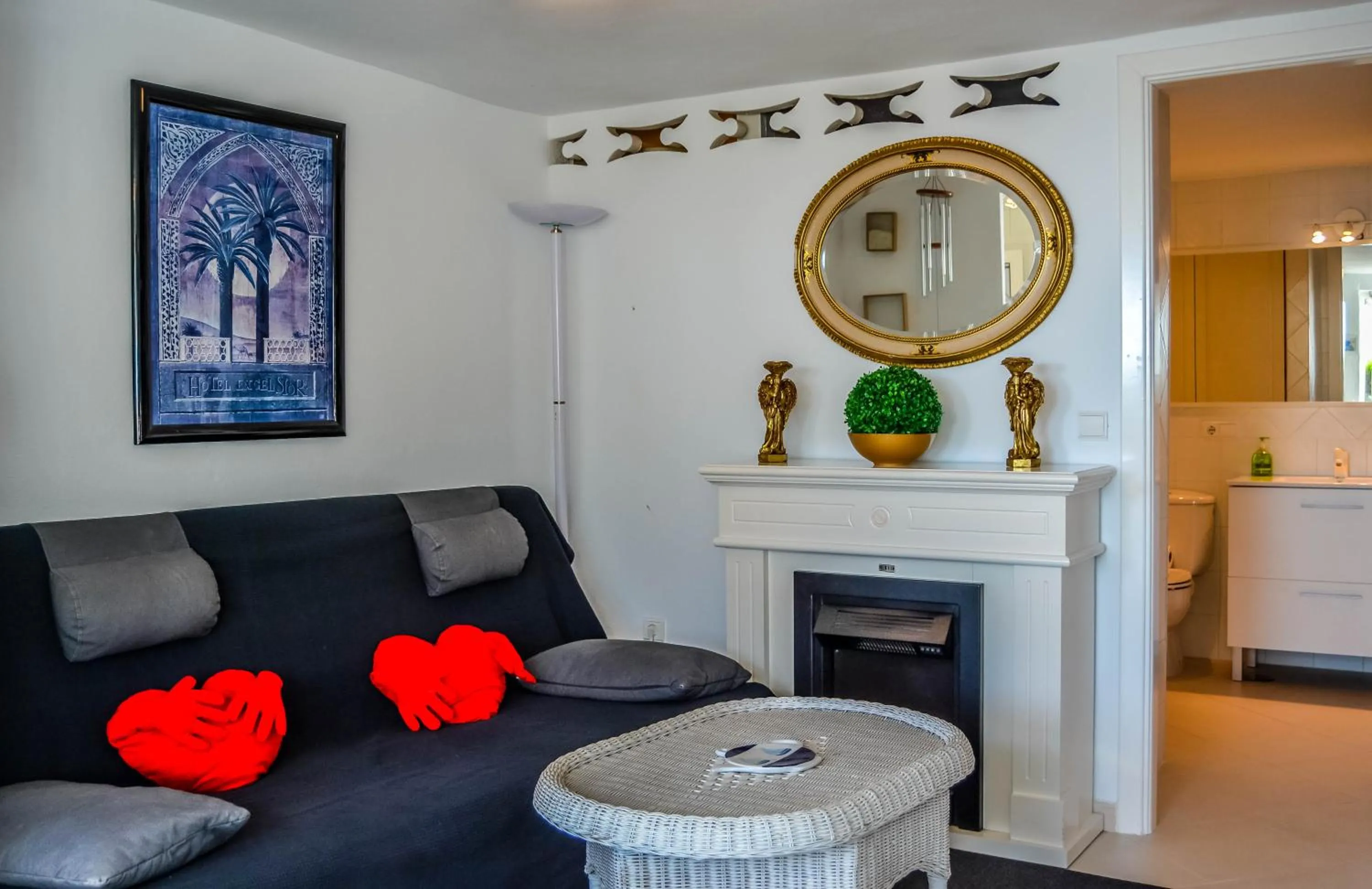 Seating area in Casa Hermosa