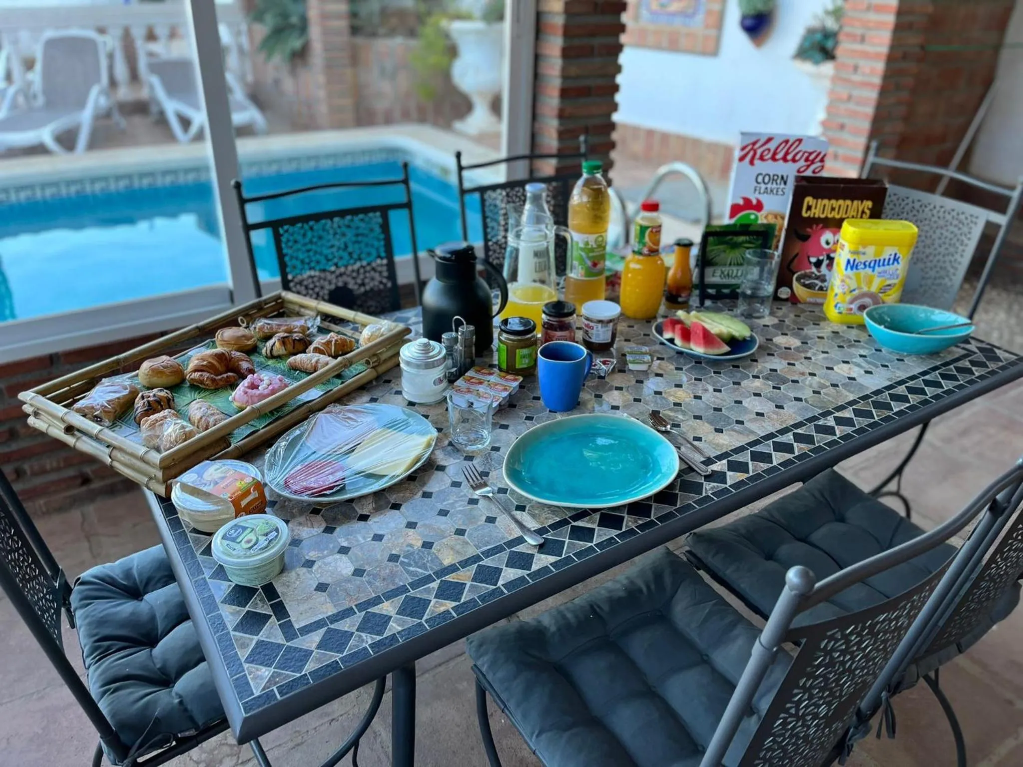 Breakfast in Casa Hermosa