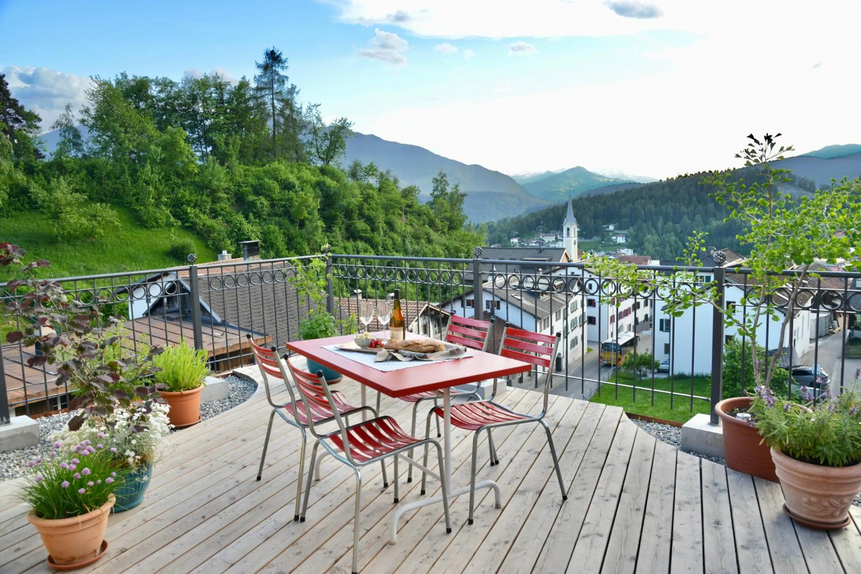 Balcony/Terrace in B&B La Scala