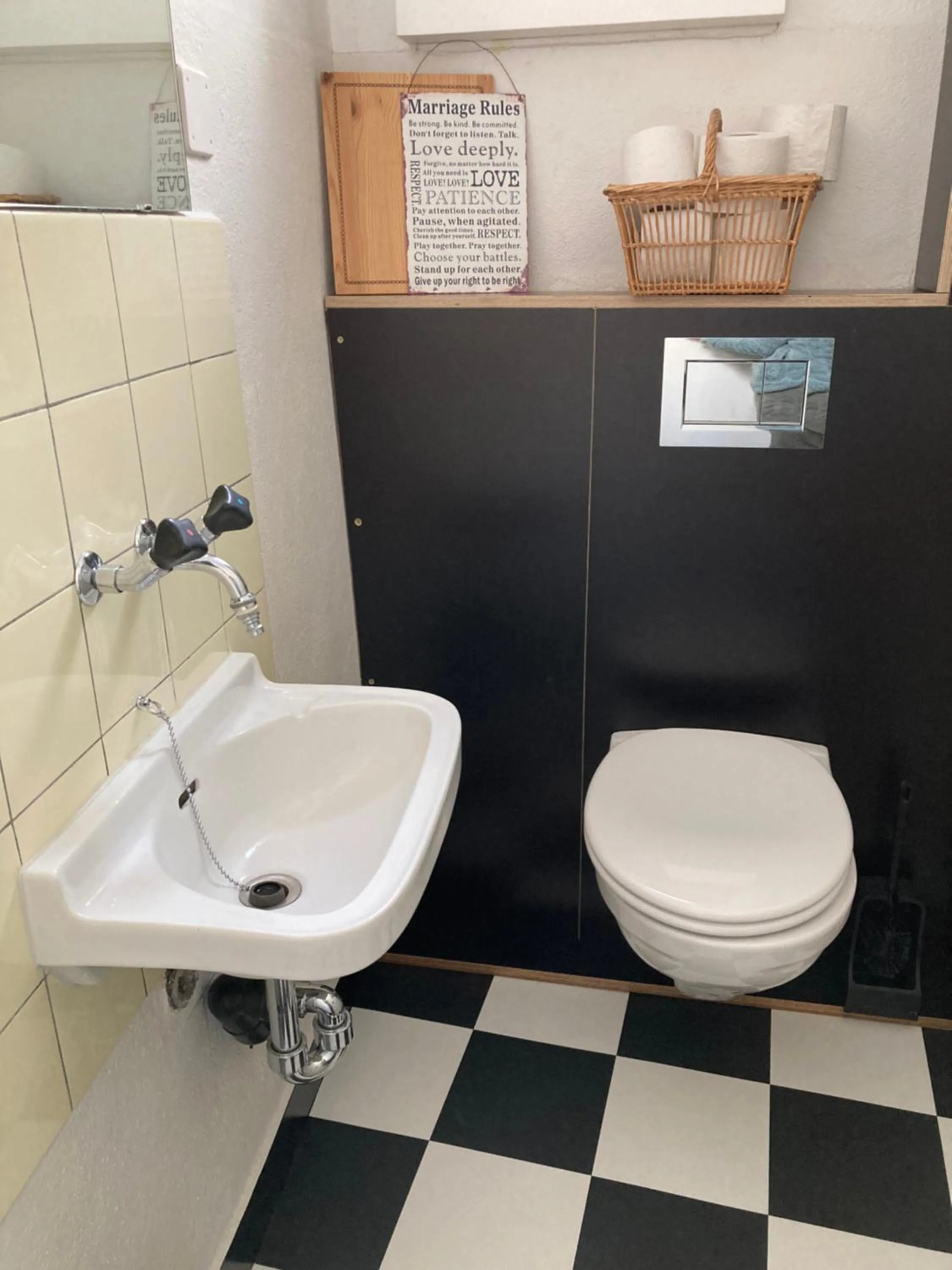 Toilet in B&B La Scala