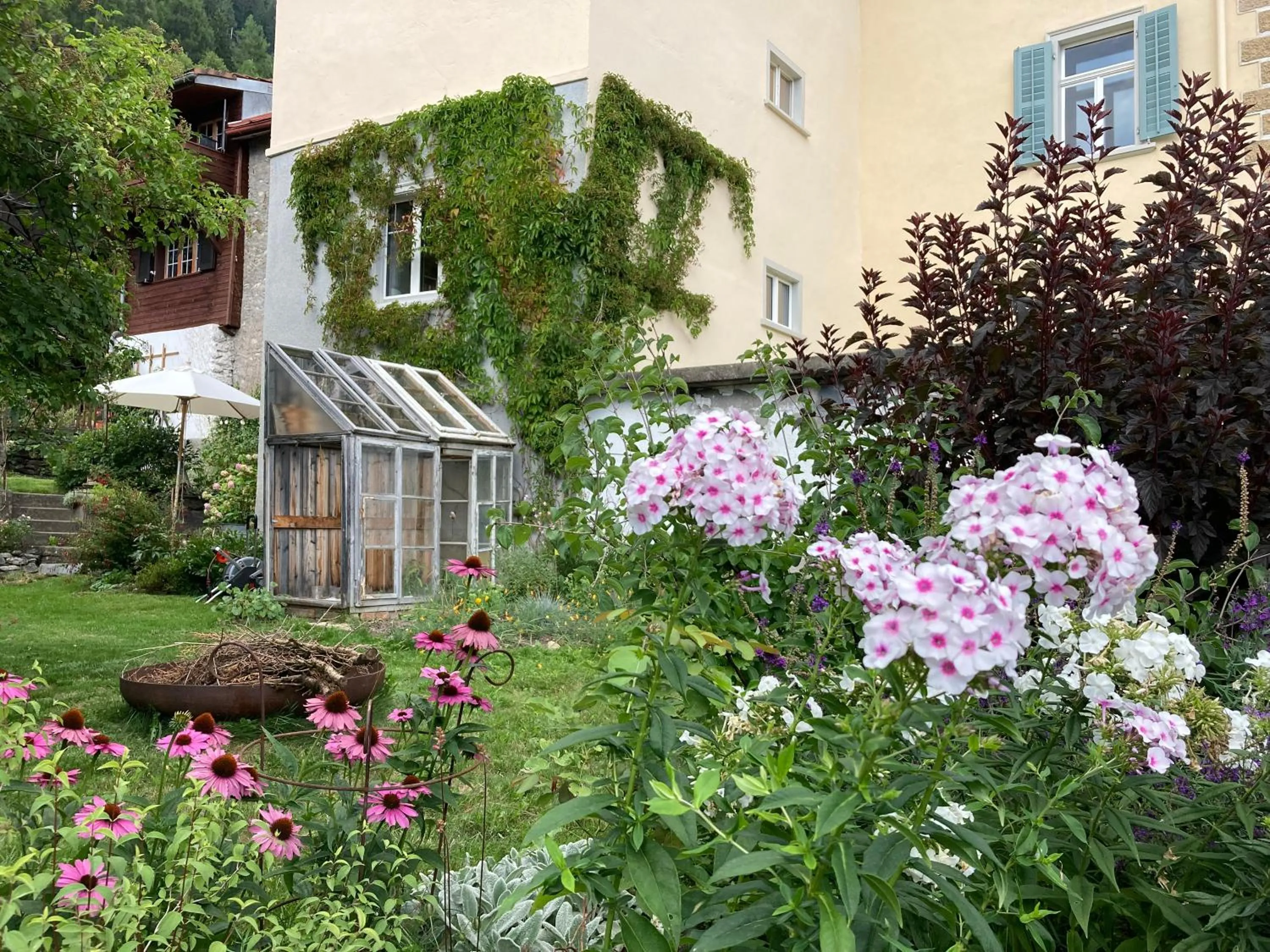 Garden in B&B La Scala