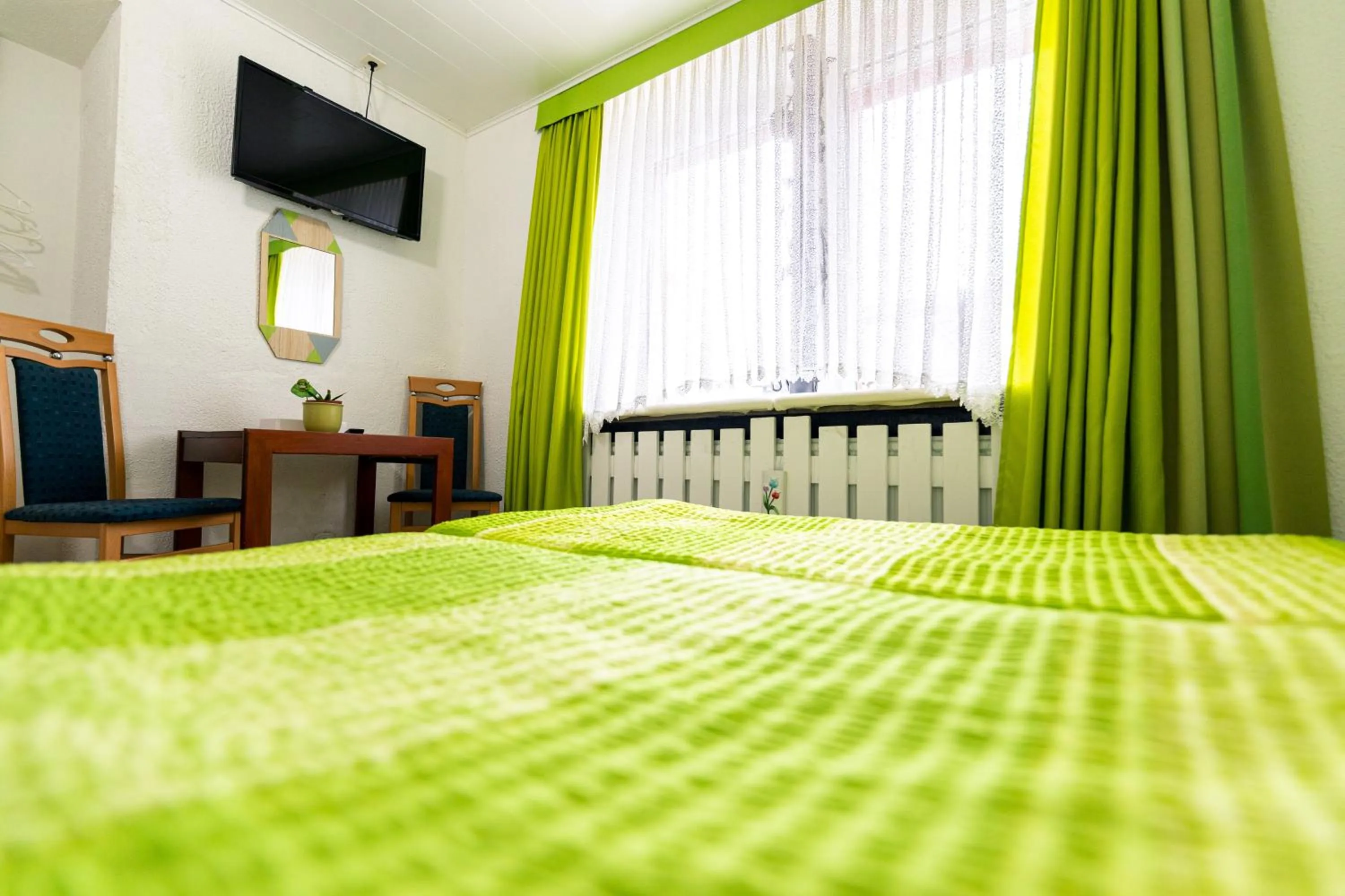 Bedroom, Bed in Gasthaus Tannenhof