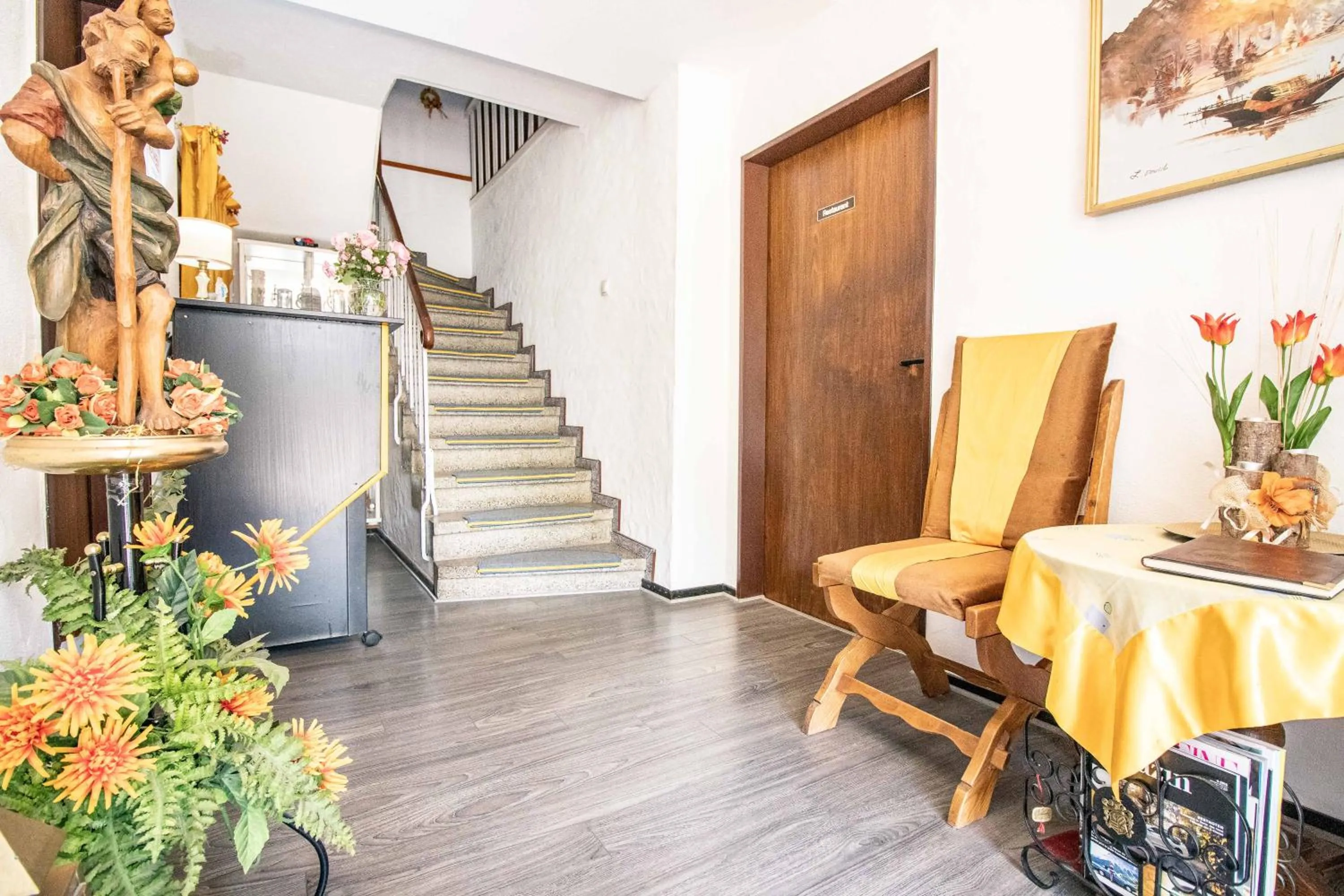 Decorative detail in Gasthaus Tannenhof