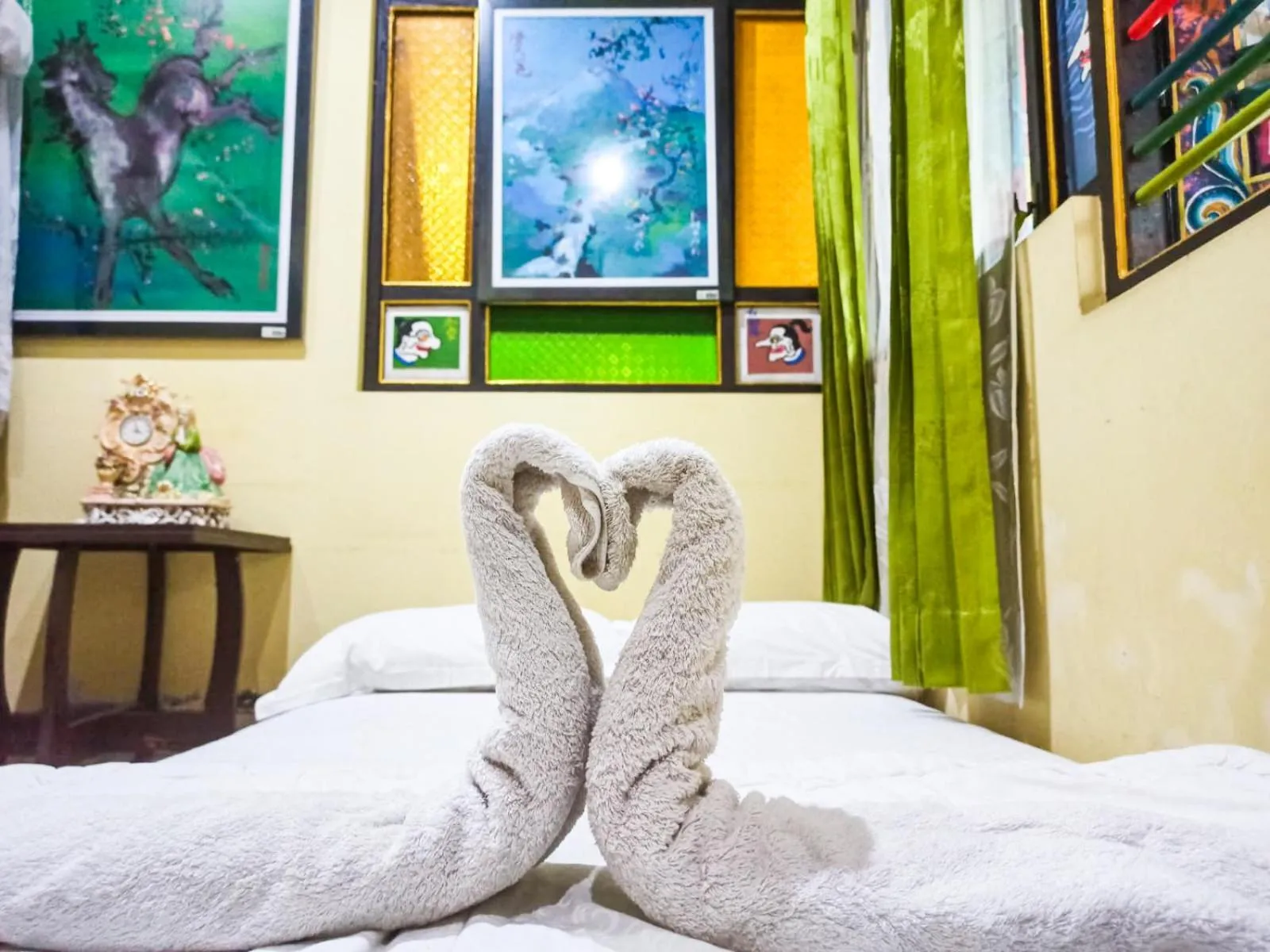 Bed in Omah Eling Medang Kamulan Borobudur