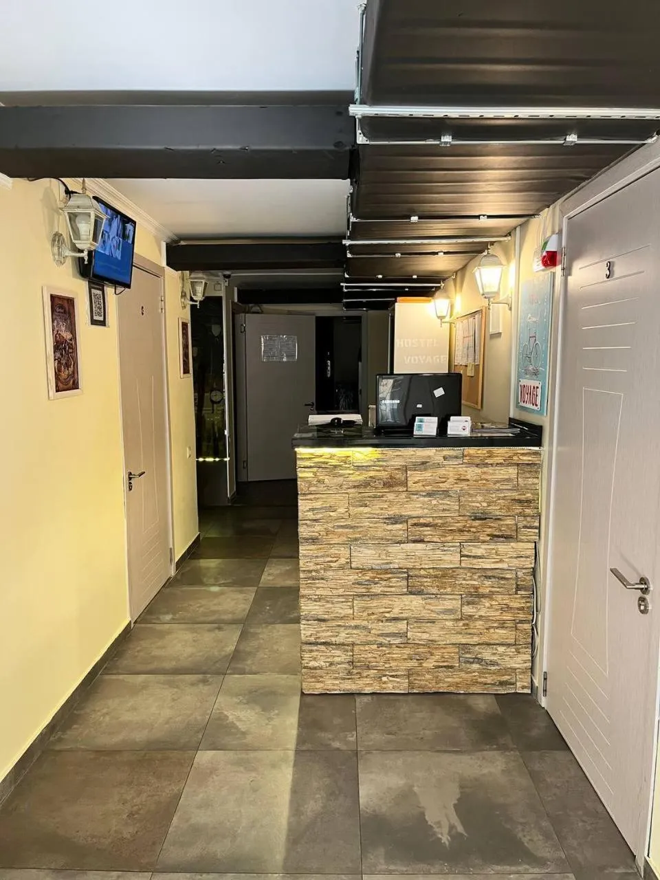 Lobby or reception in Hostel VOYAGE