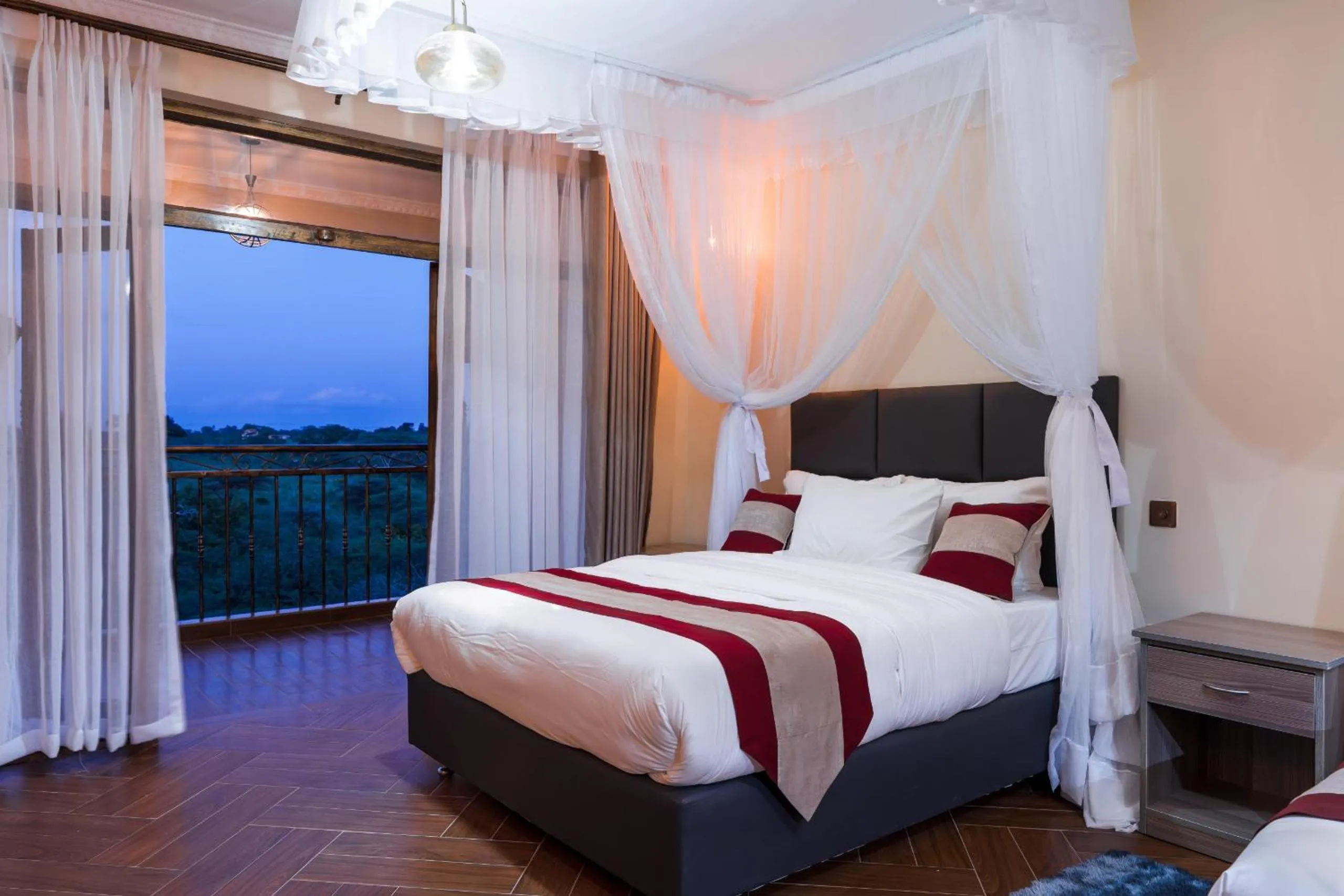 Bed in Olsupat Lodge