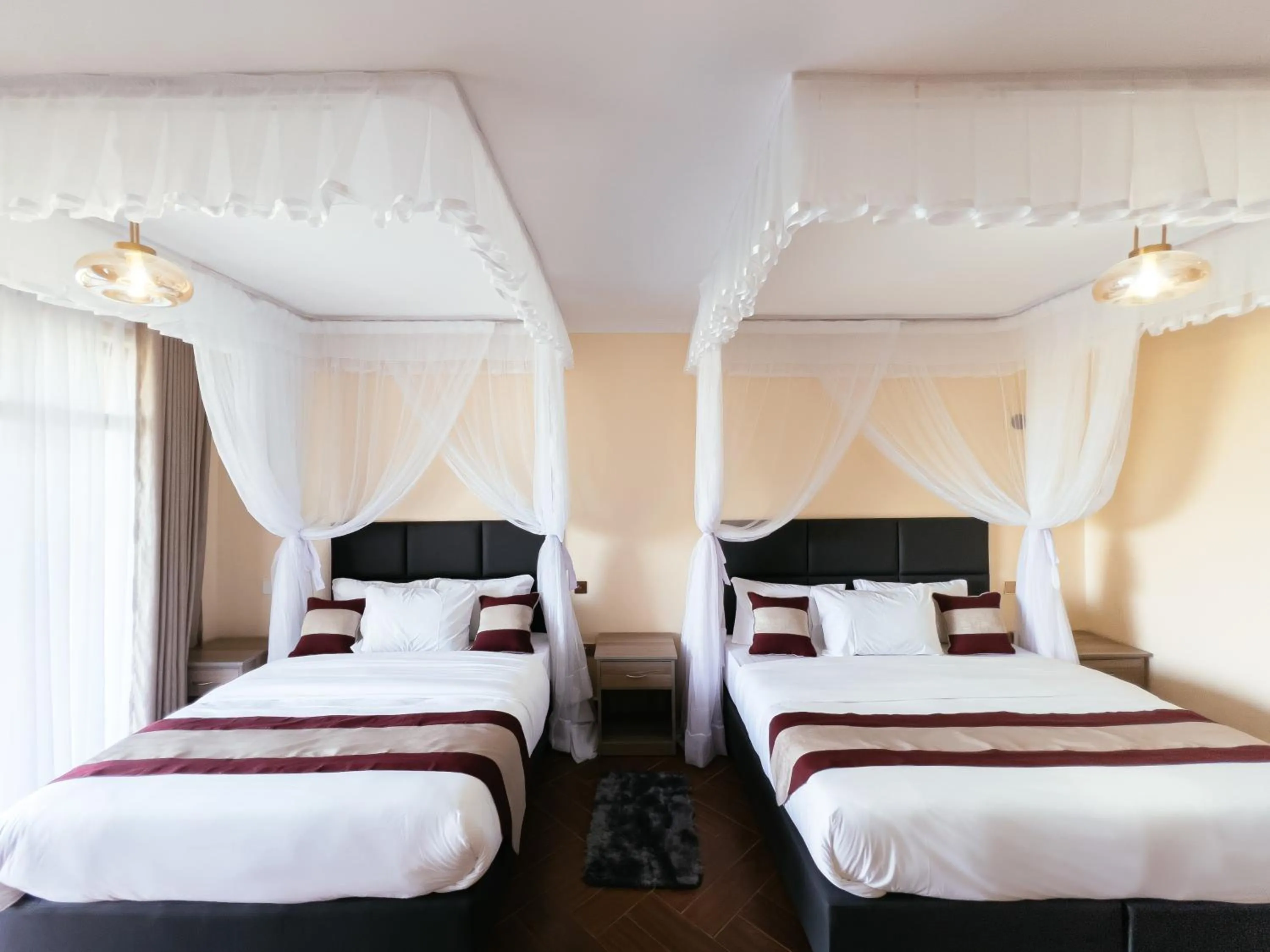 Bed in Olsupat Lodge