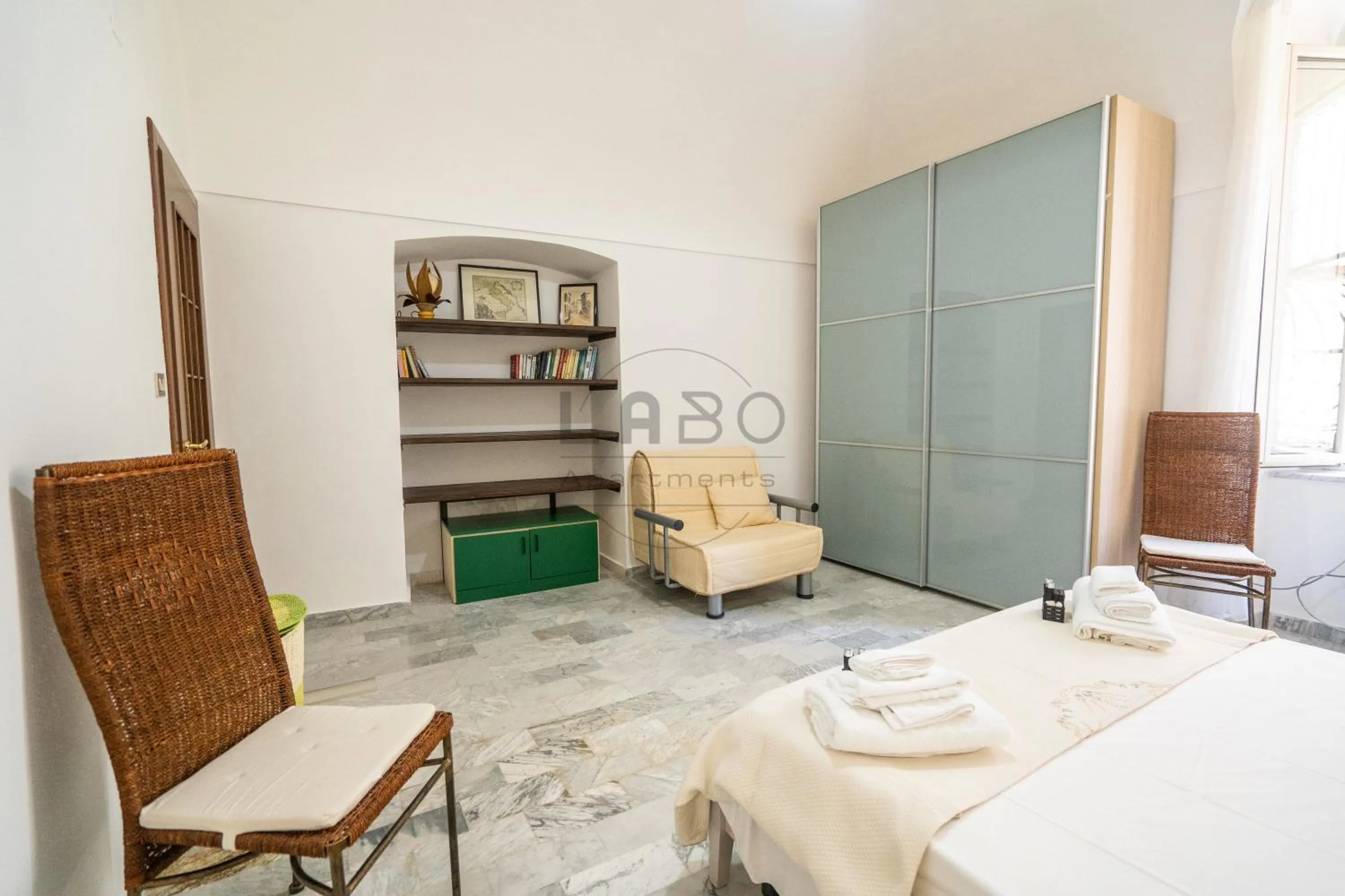 Bed in Eirene Exclusive Apartment