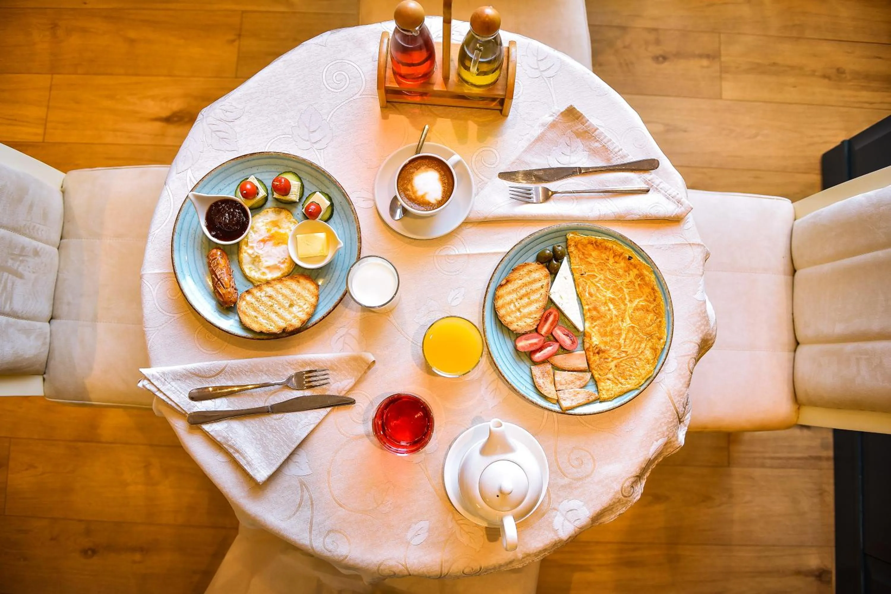 Breakfast in Hotel Jurgen