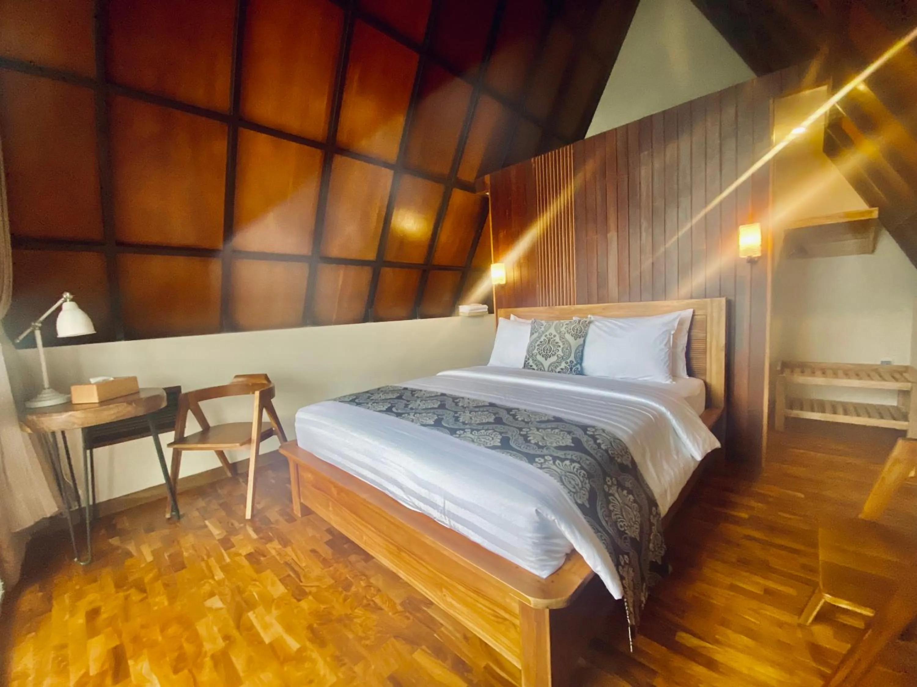 Bed in Bukit Tiga Lima Boutique Hotel