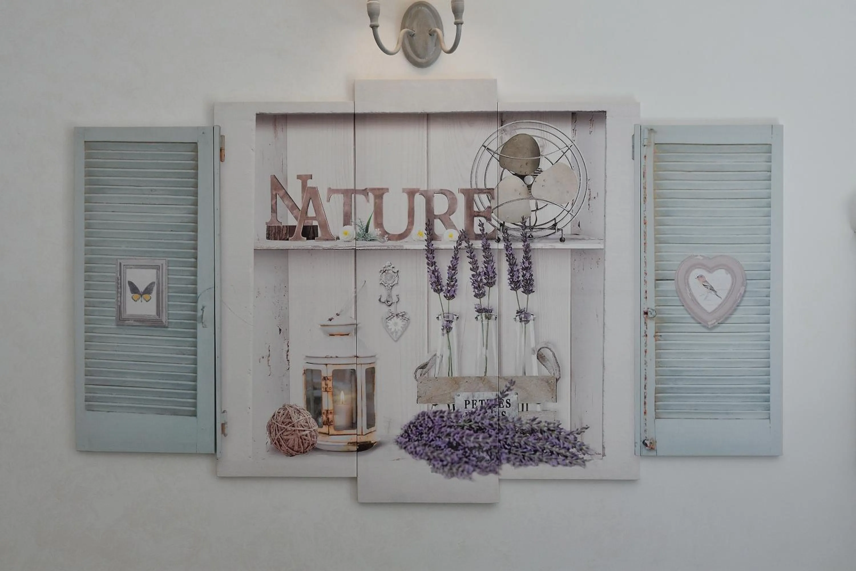 Text overlay in il Lago di Nemi