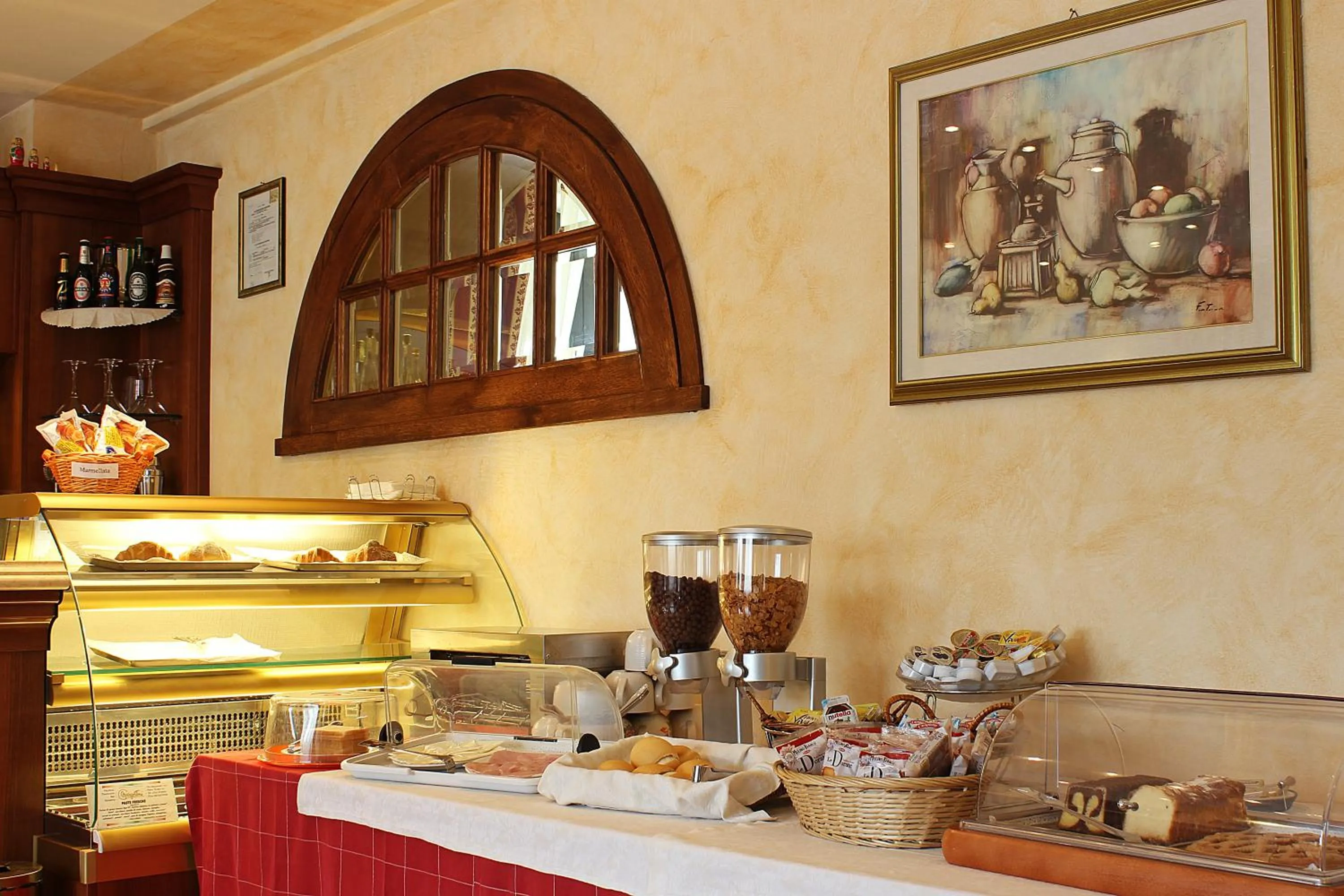 Buffet breakfast in Hotel il Focolare