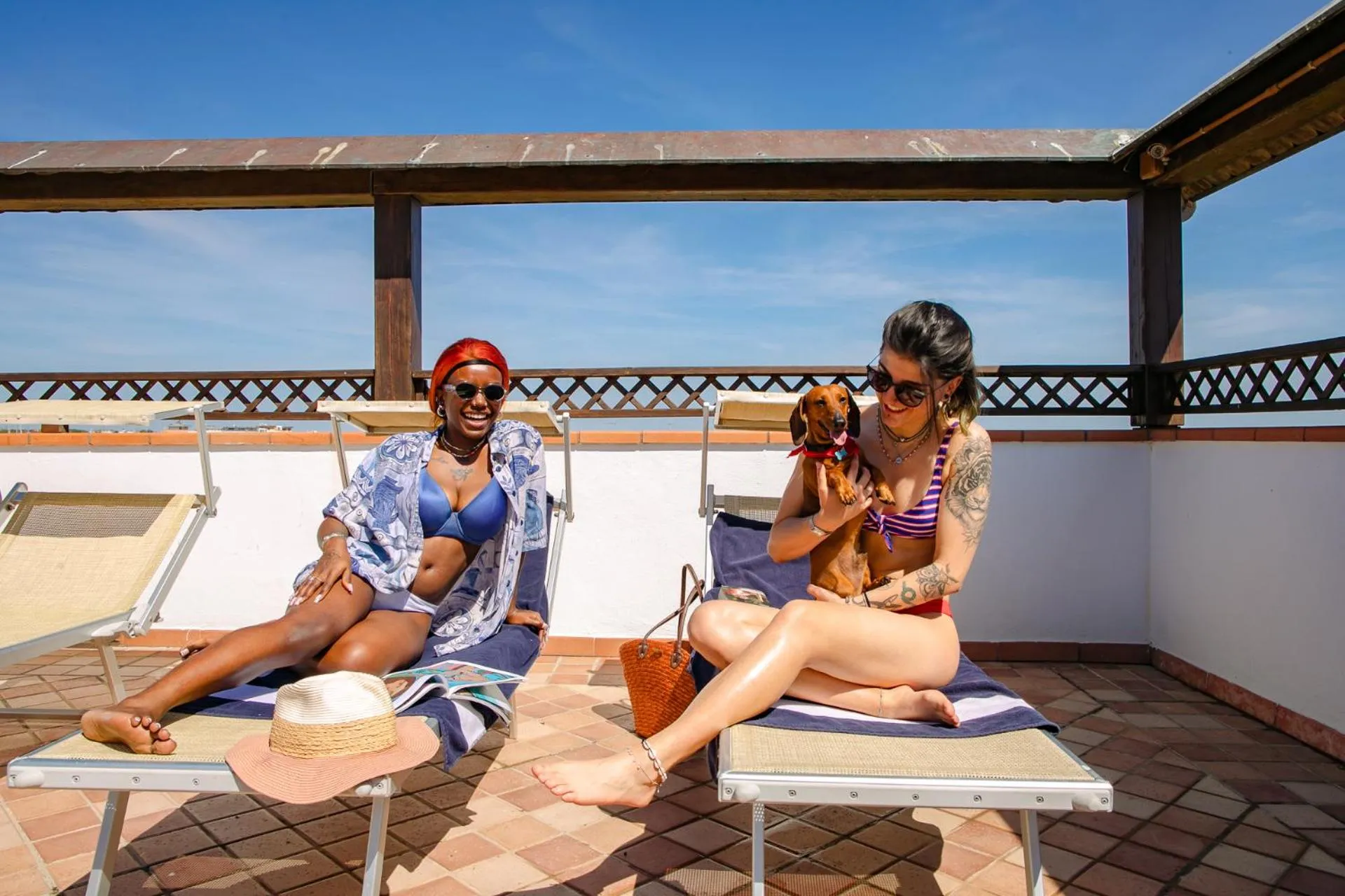 Balcony/Terrace in New Bristol Sport Hotel