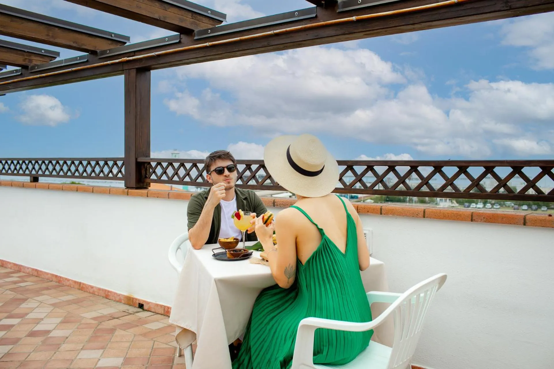 Balcony/Terrace in New Bristol Sport Hotel