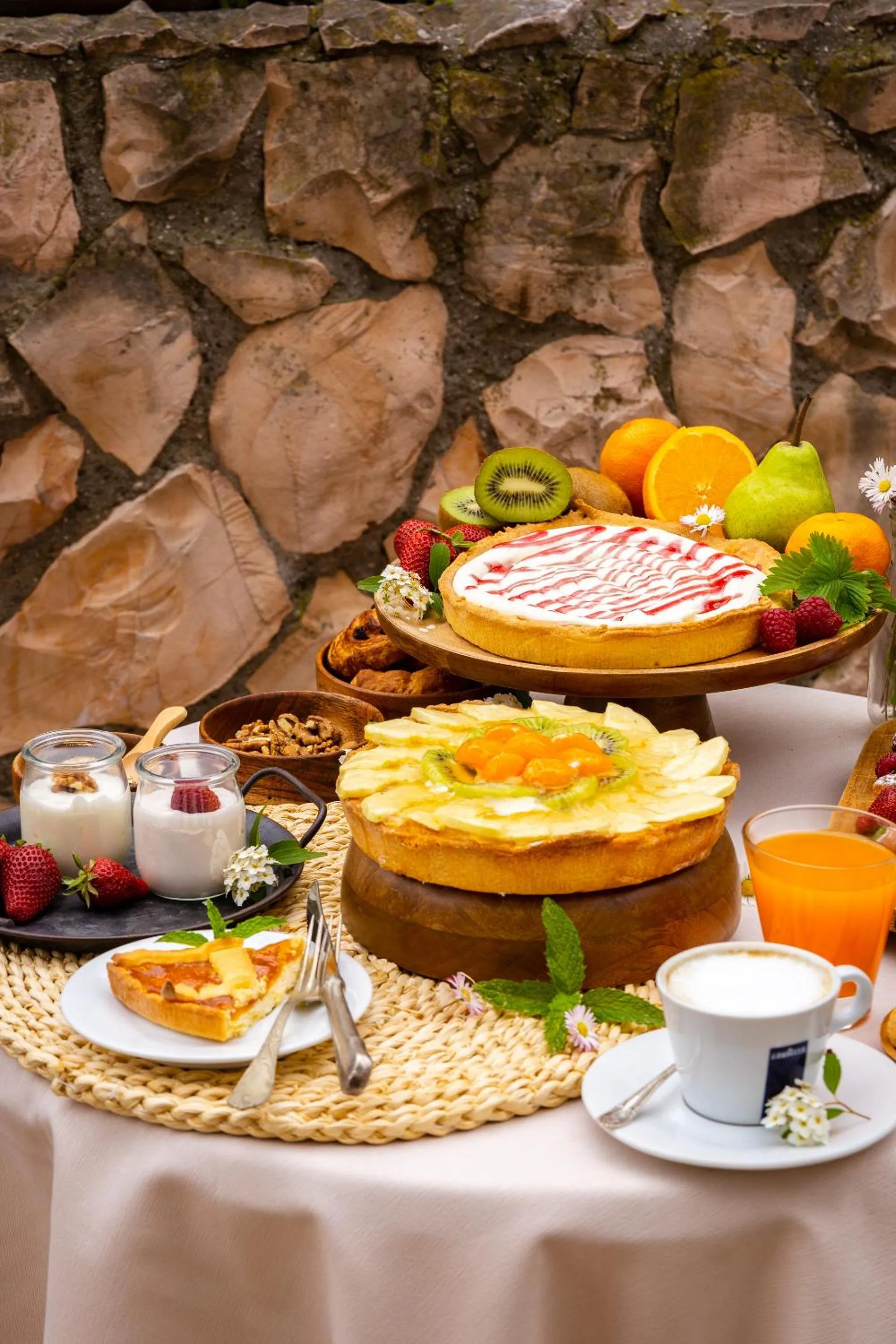 Buffet breakfast in New Bristol Sport Hotel