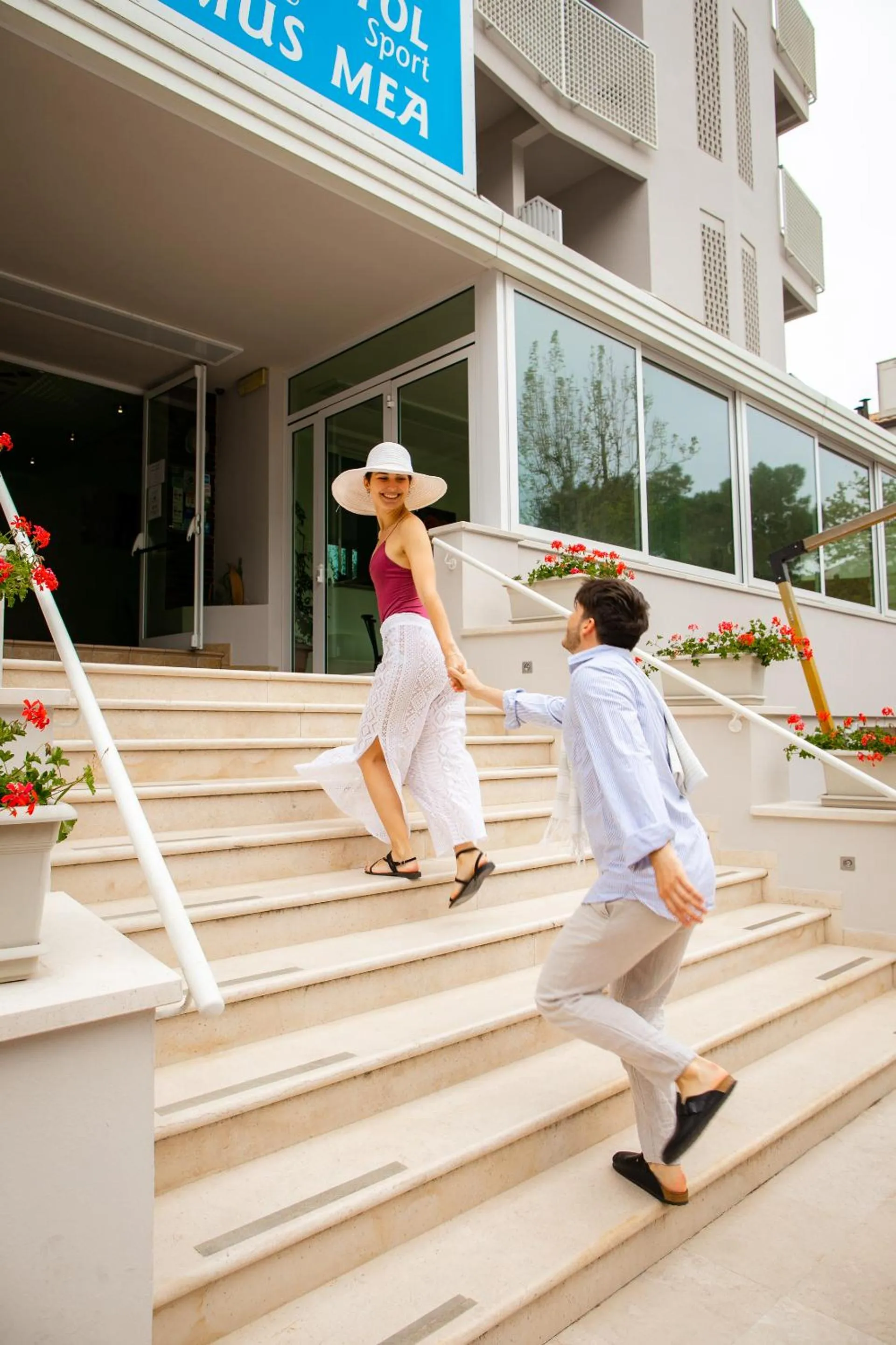 People in New Bristol Sport Hotel