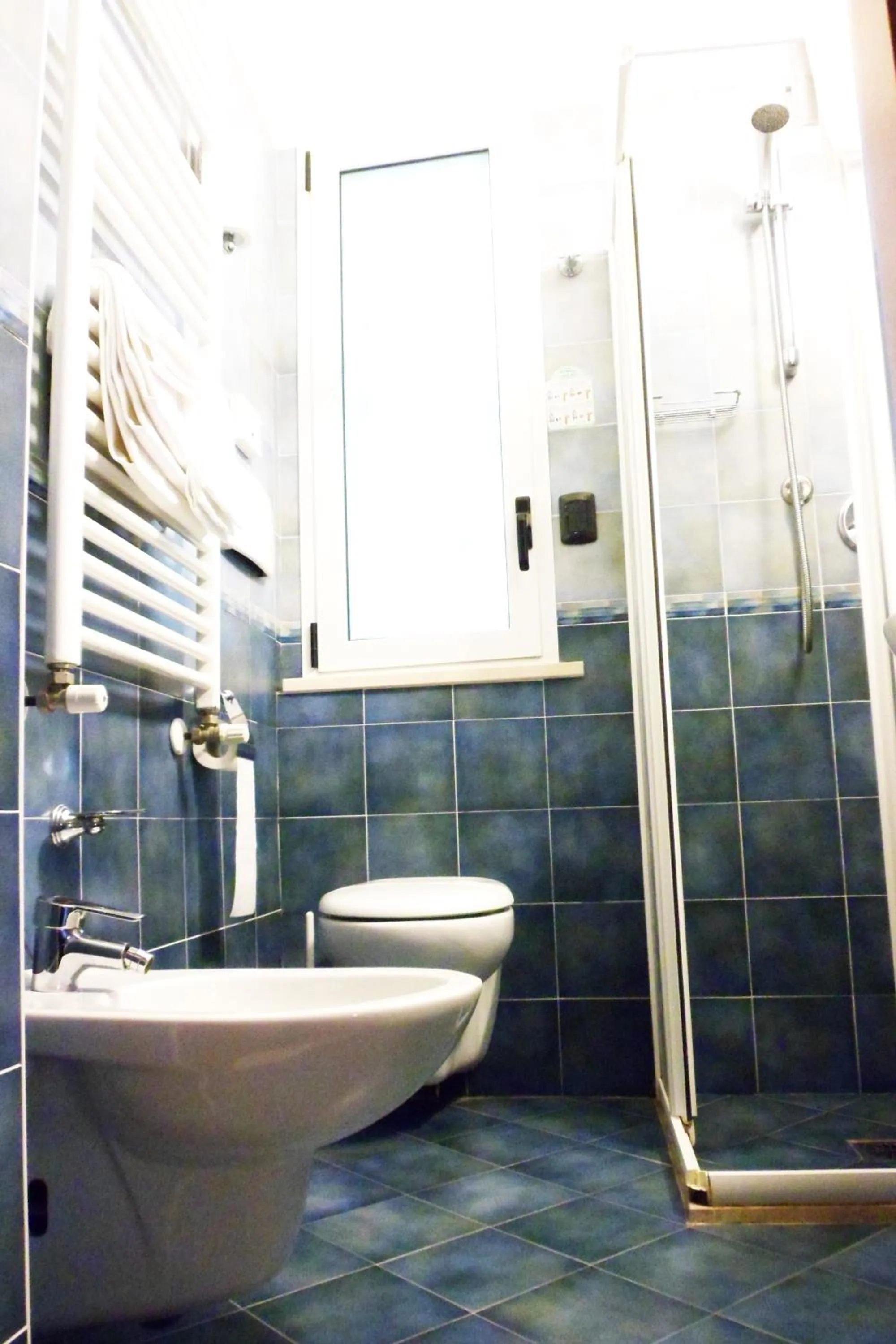 Shower in New Bristol Sport Hotel