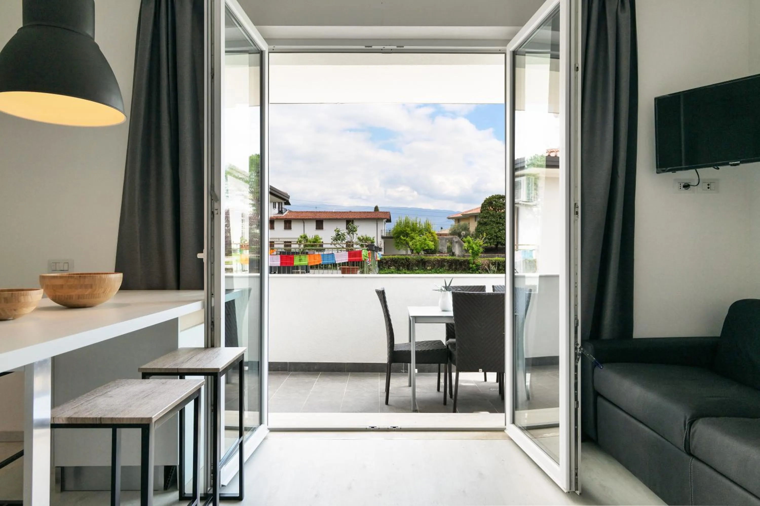 TV and multimedia in Borgo degli Ulivi Residence di Olympic Garda Lake