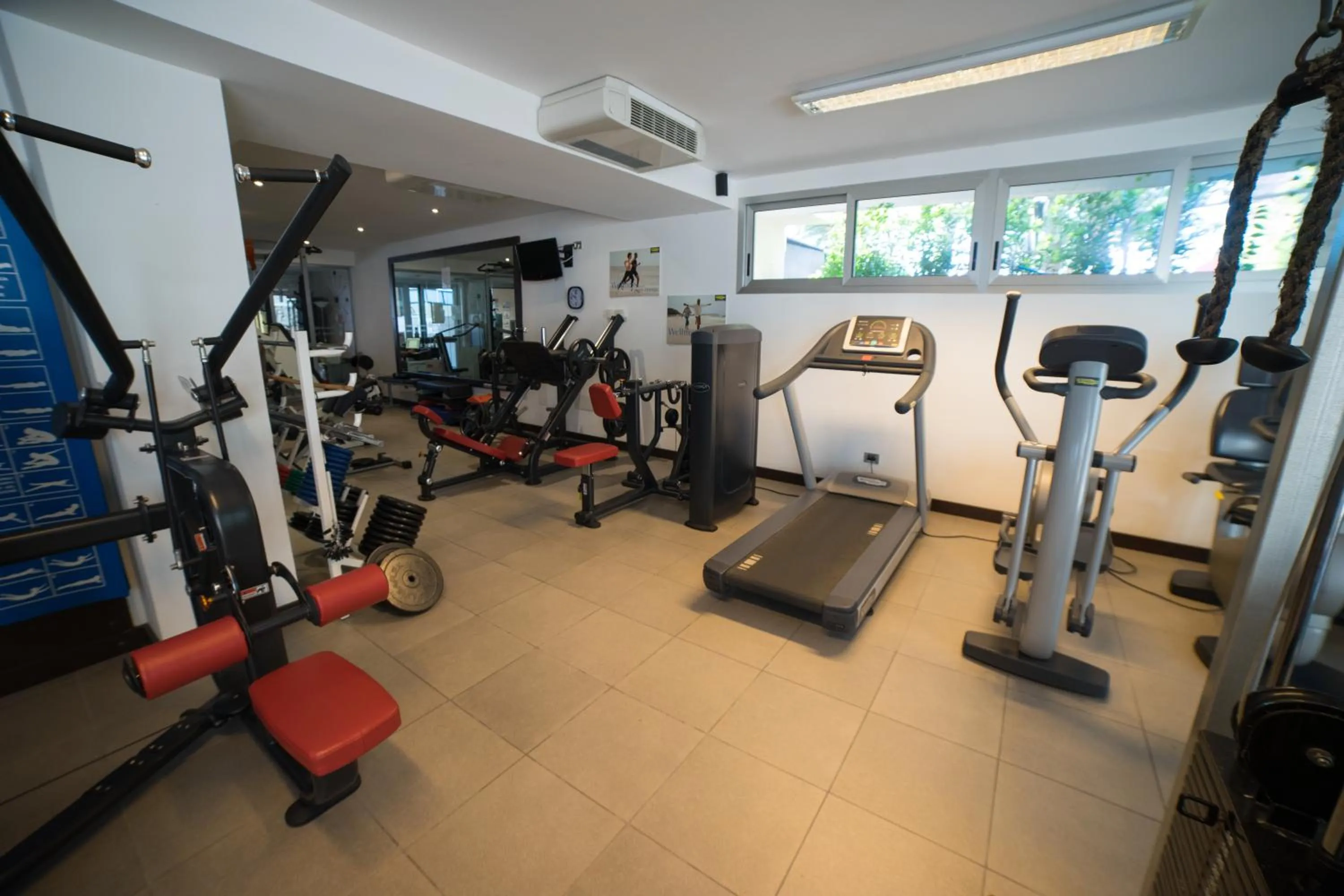 Fitness centre/facilities in Hotel Garden Lido