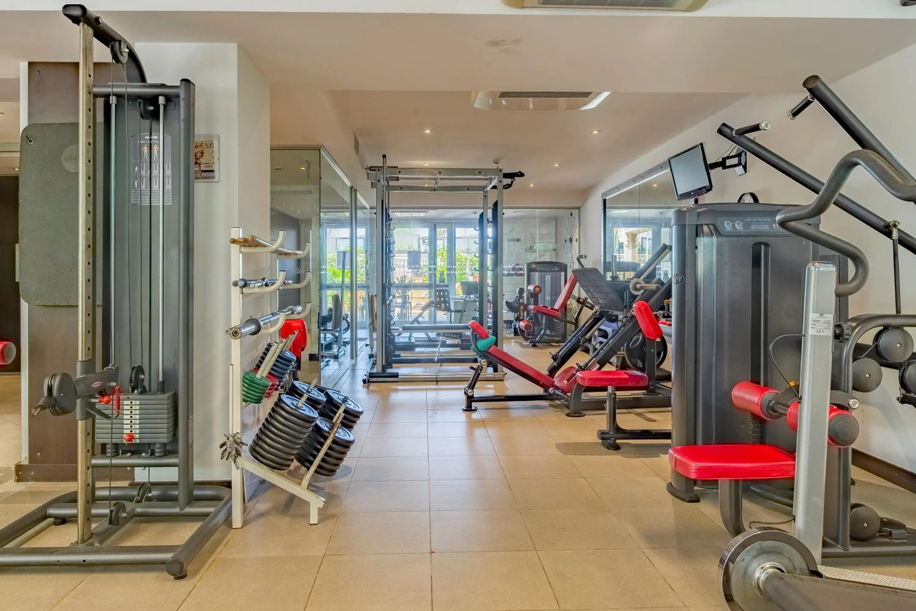 Fitness centre/facilities in Hotel Garden Lido