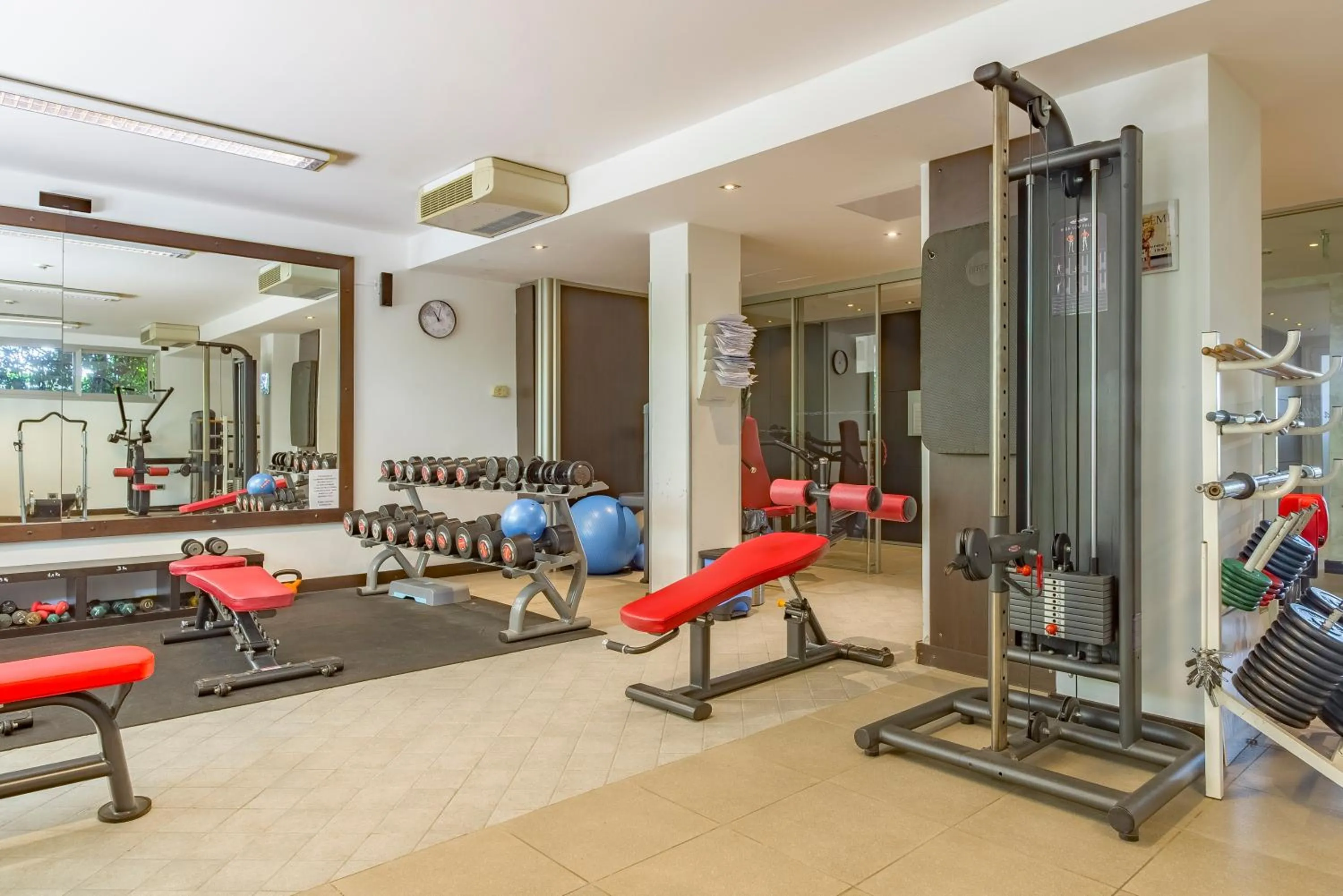 Fitness centre/facilities in Hotel Garden Lido