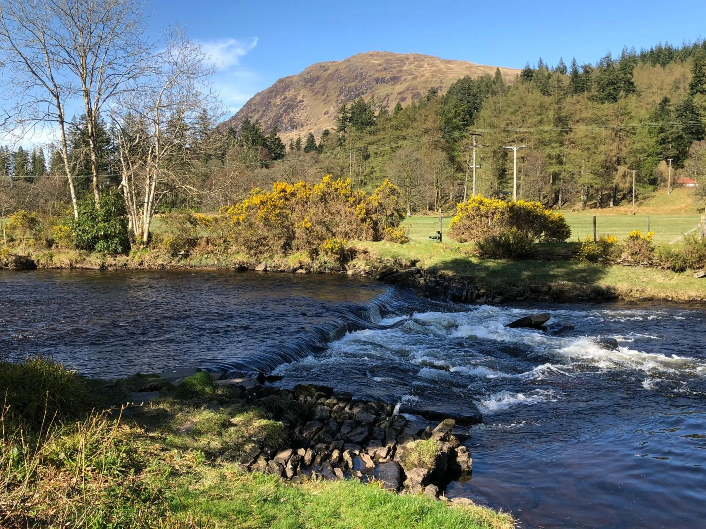 Nearby landmark in Pucks Glen Lodges, Rashfield, by Dunoon