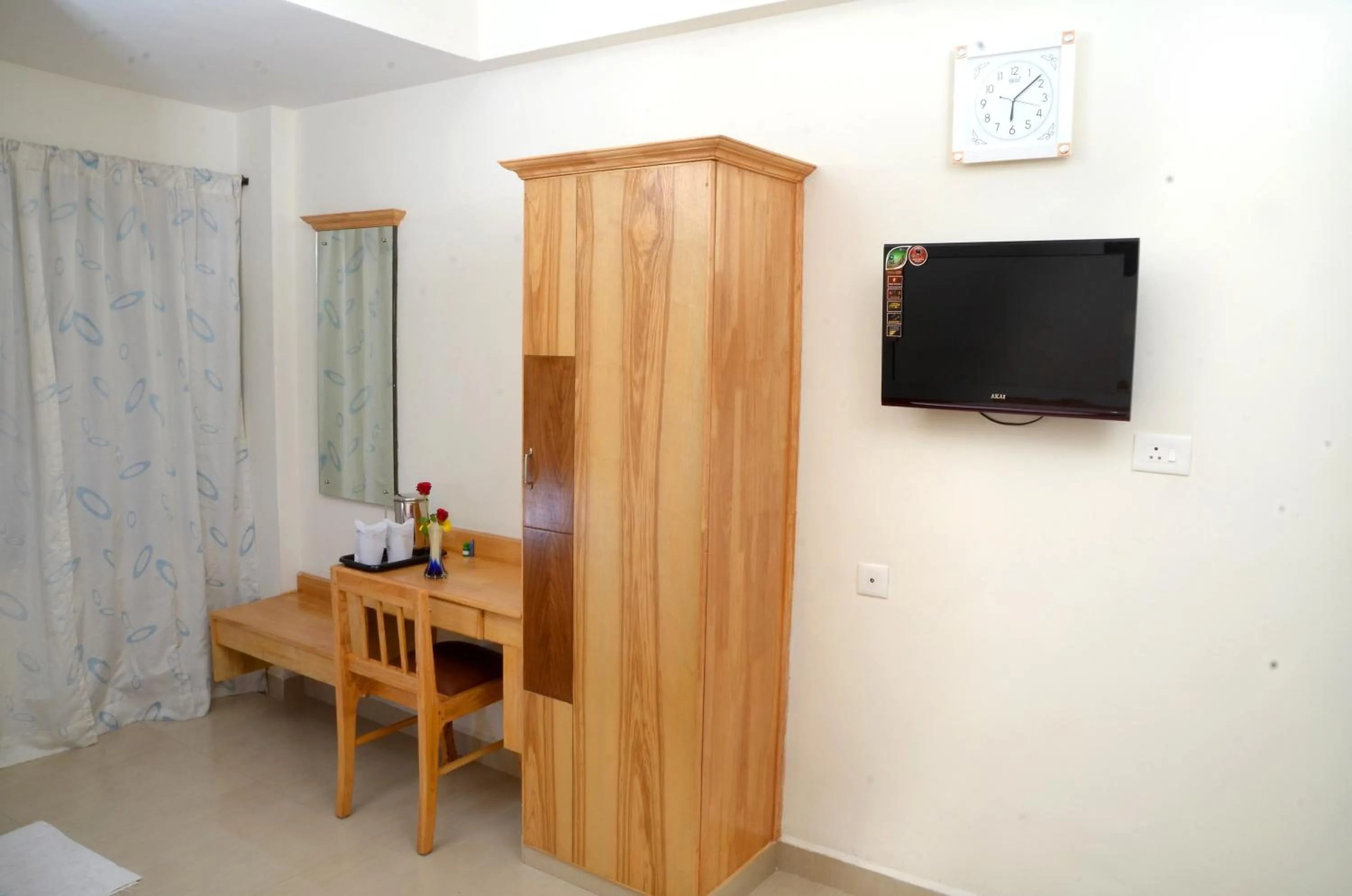 Seating area in A V Residency