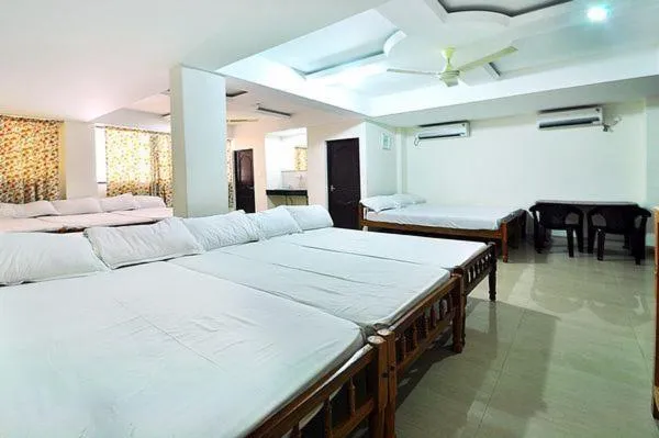 Bed in A V Residency