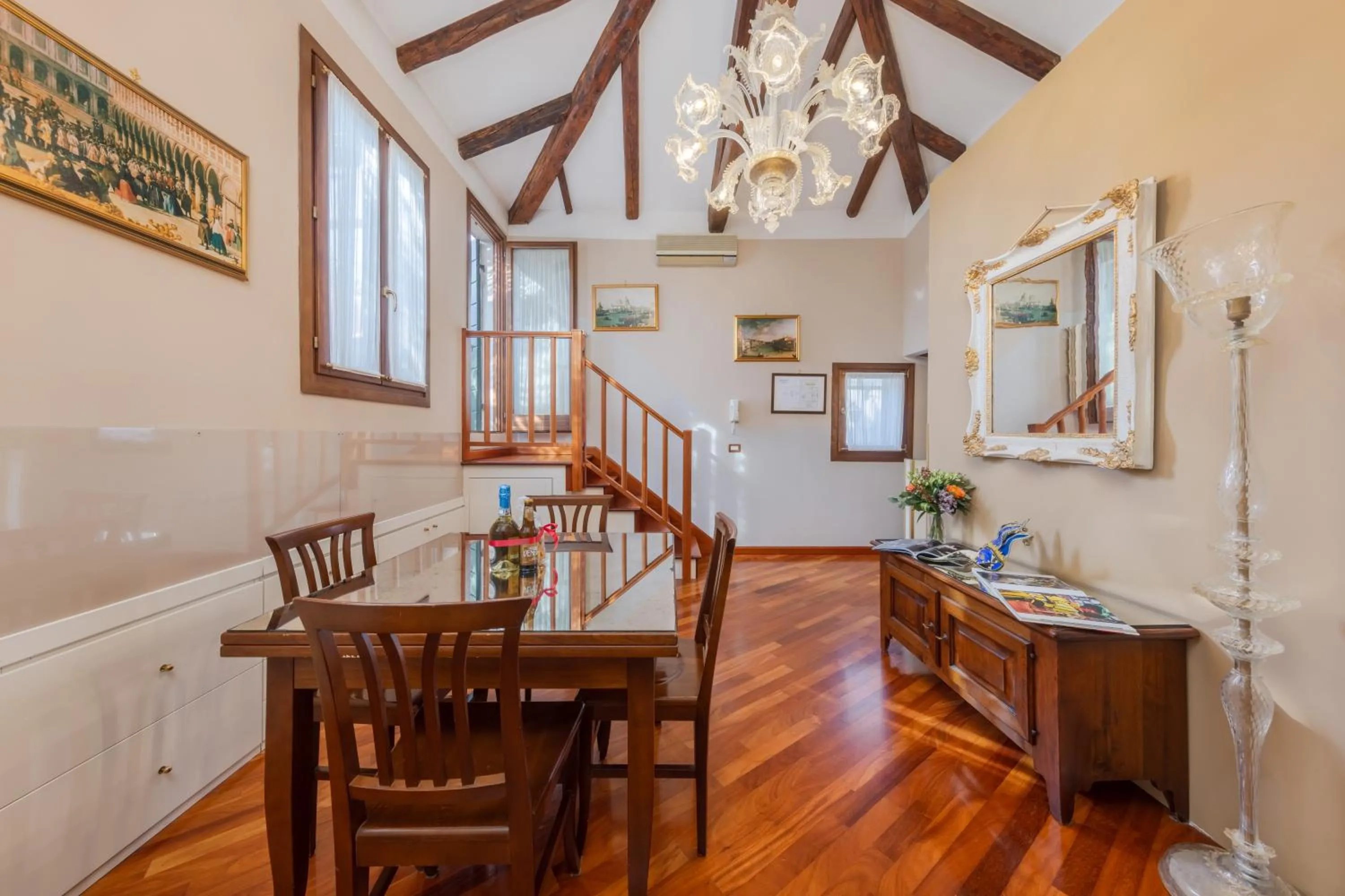 Living room in Cà dell'arte Suite