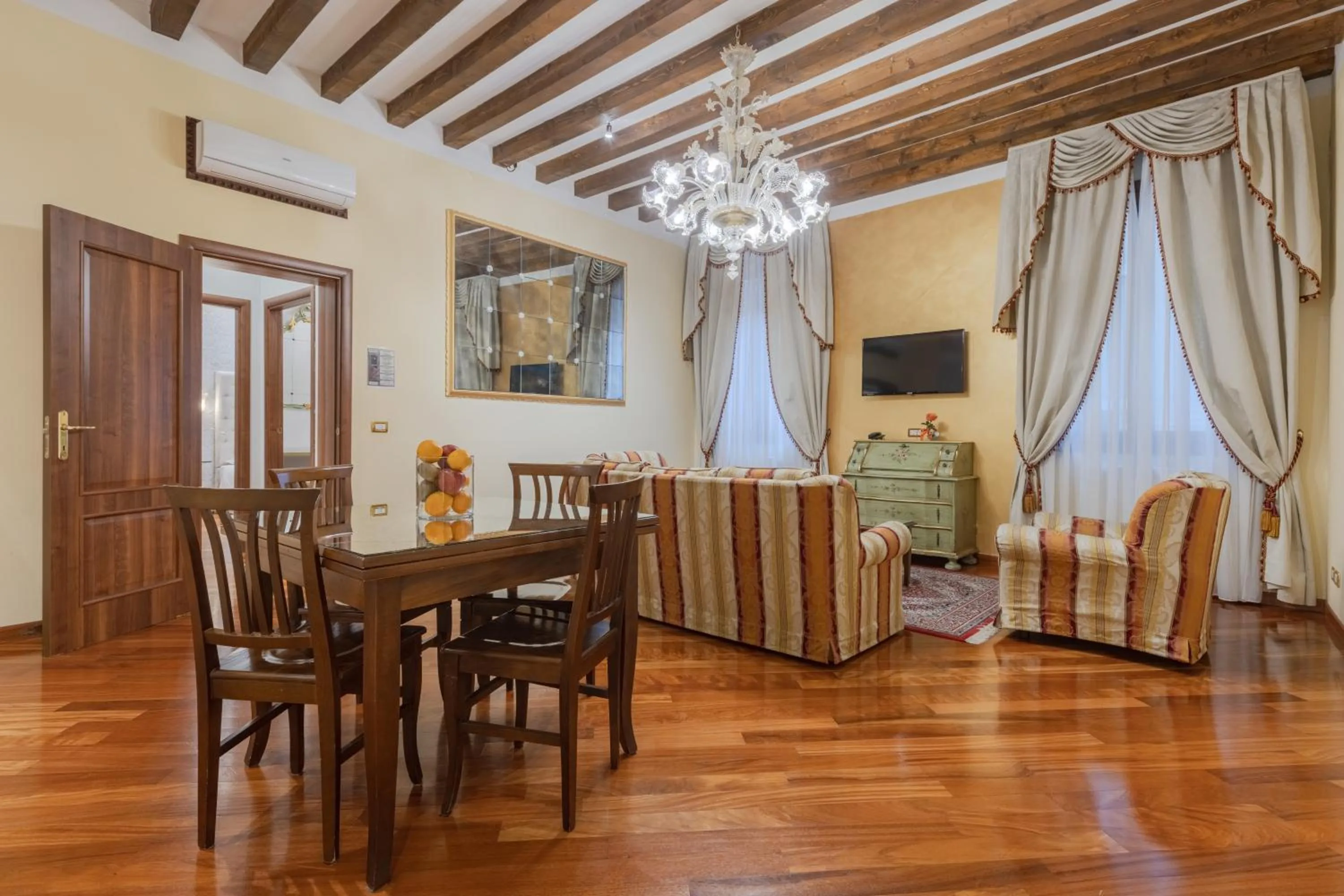 Living room in Cà dell'arte Suite