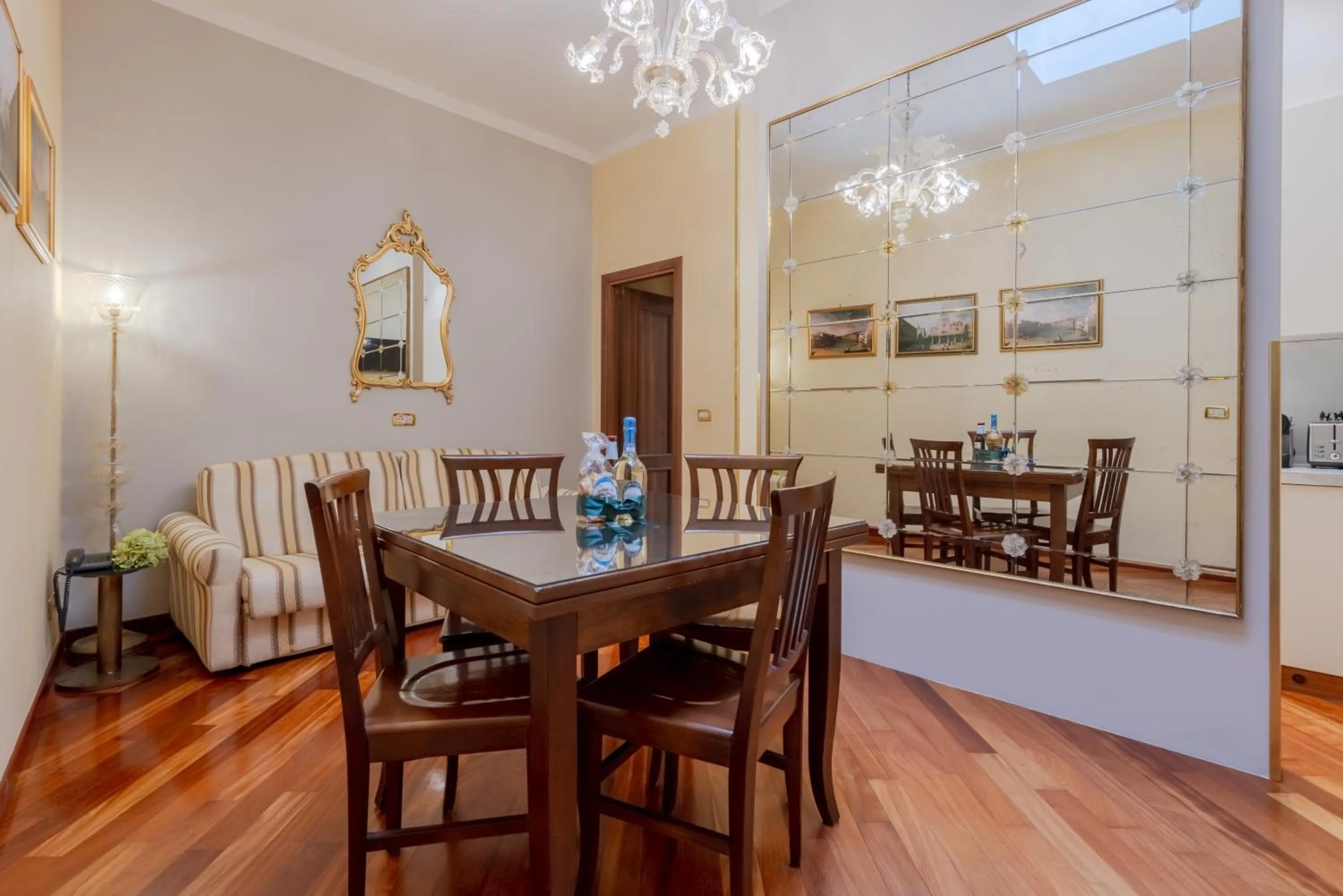 Lounge or bar in Cà dell'arte Suite