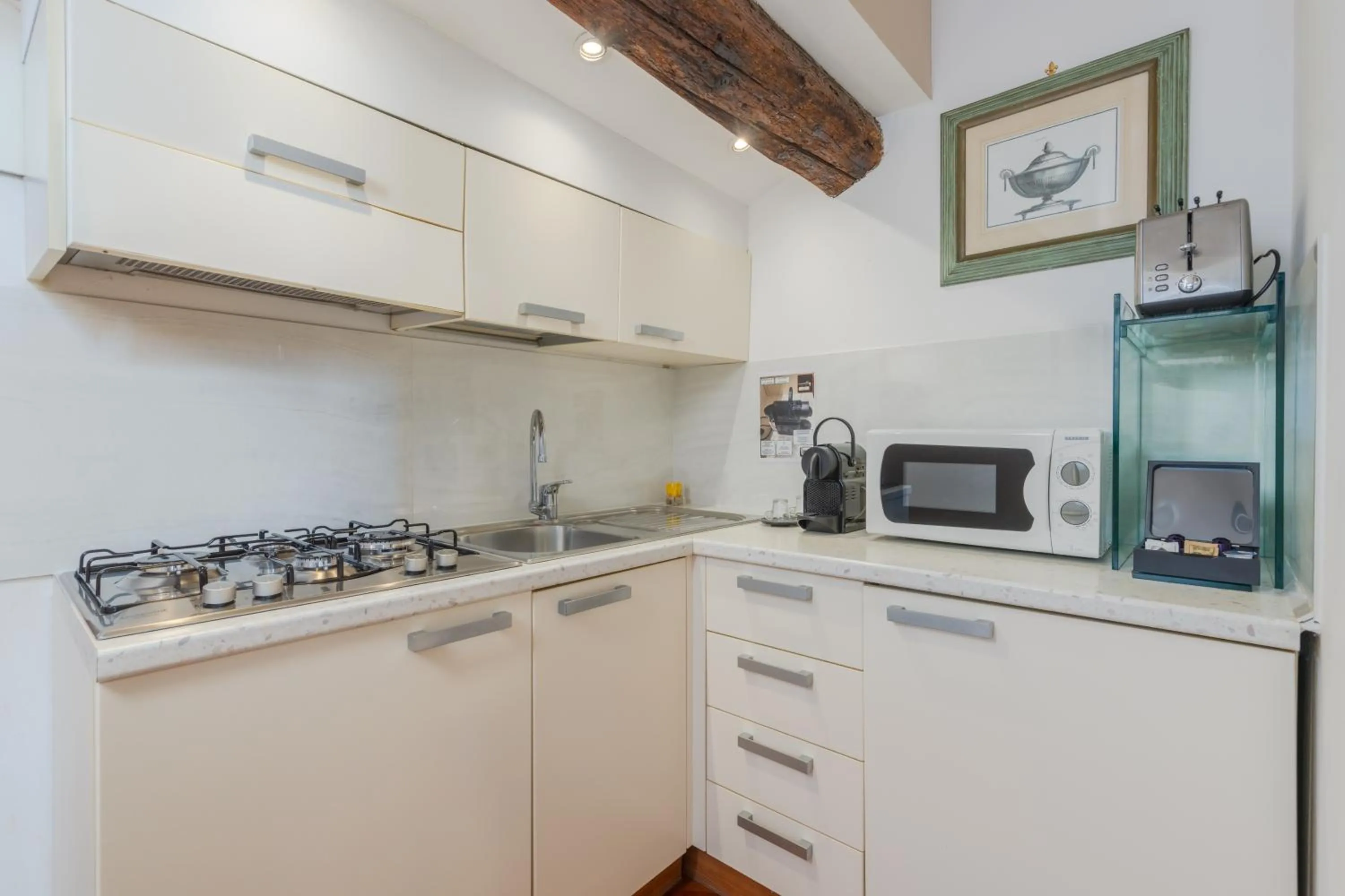 kitchen in Cà dell'arte Suite