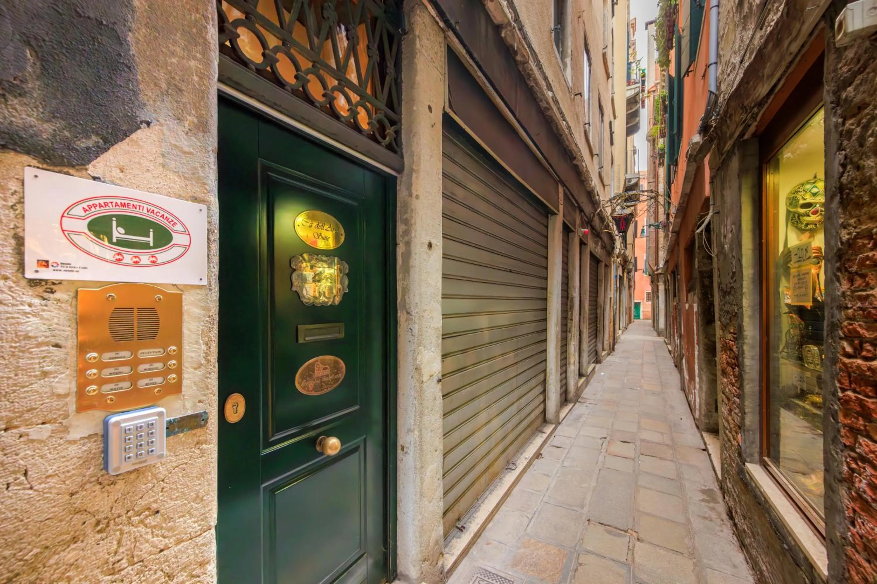 Facade/entrance in Cà dell'arte Suite